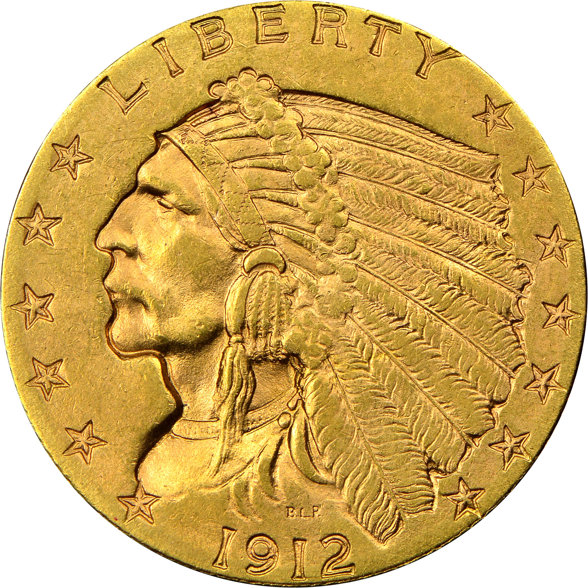1912 25 Ms Indian Head 250 Ngc