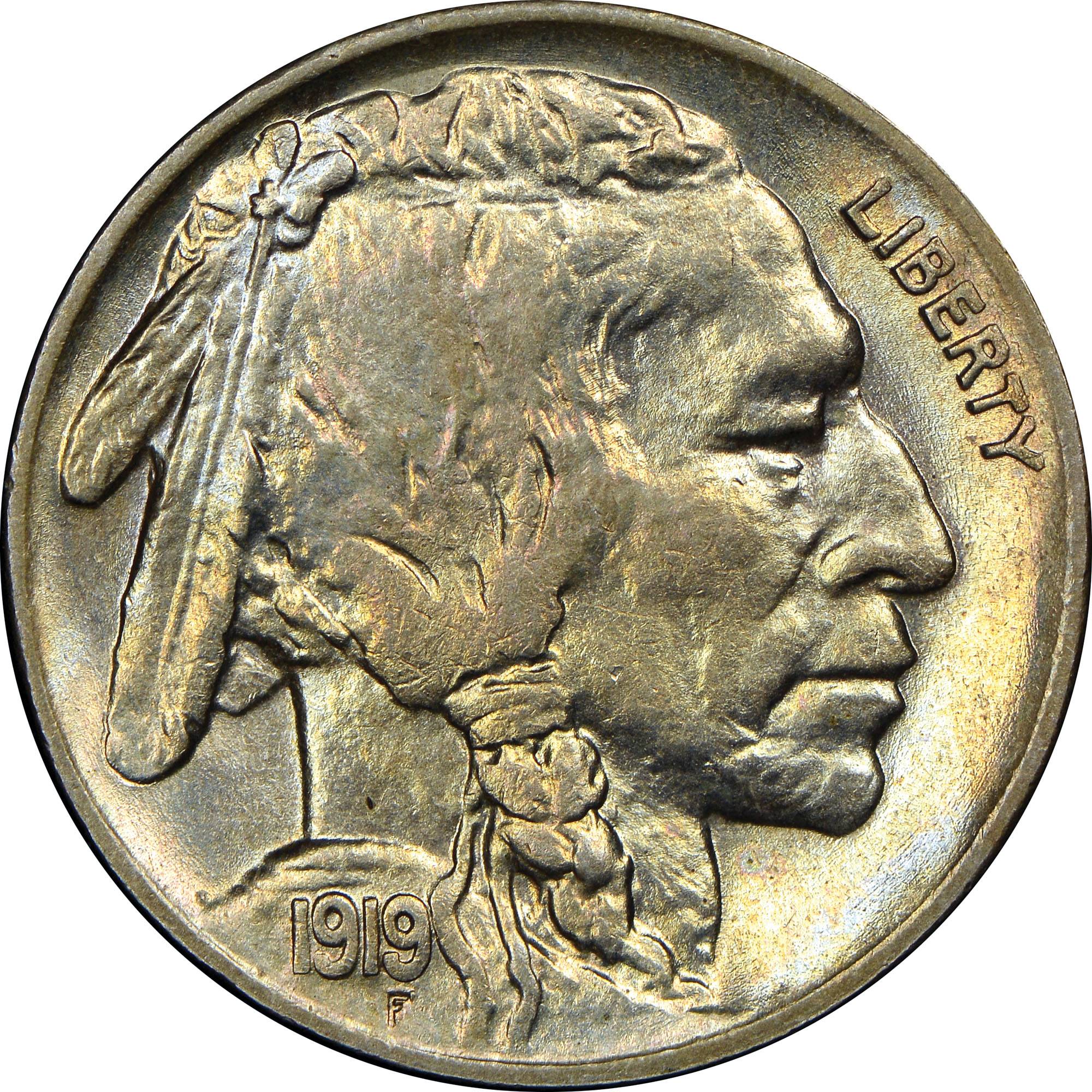 1919 S 5C MS Buffalo Five Cents NGC