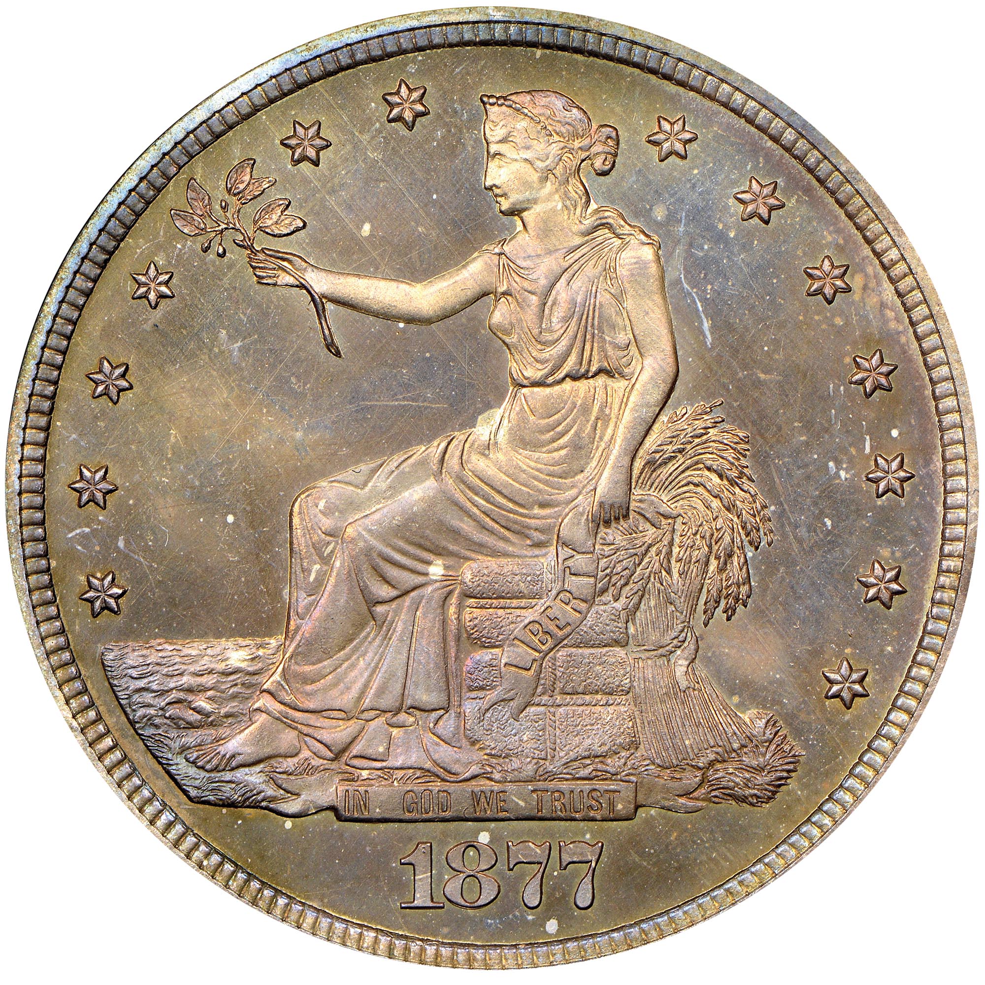 1877 T$1 PF | Coin Explorer | NGC