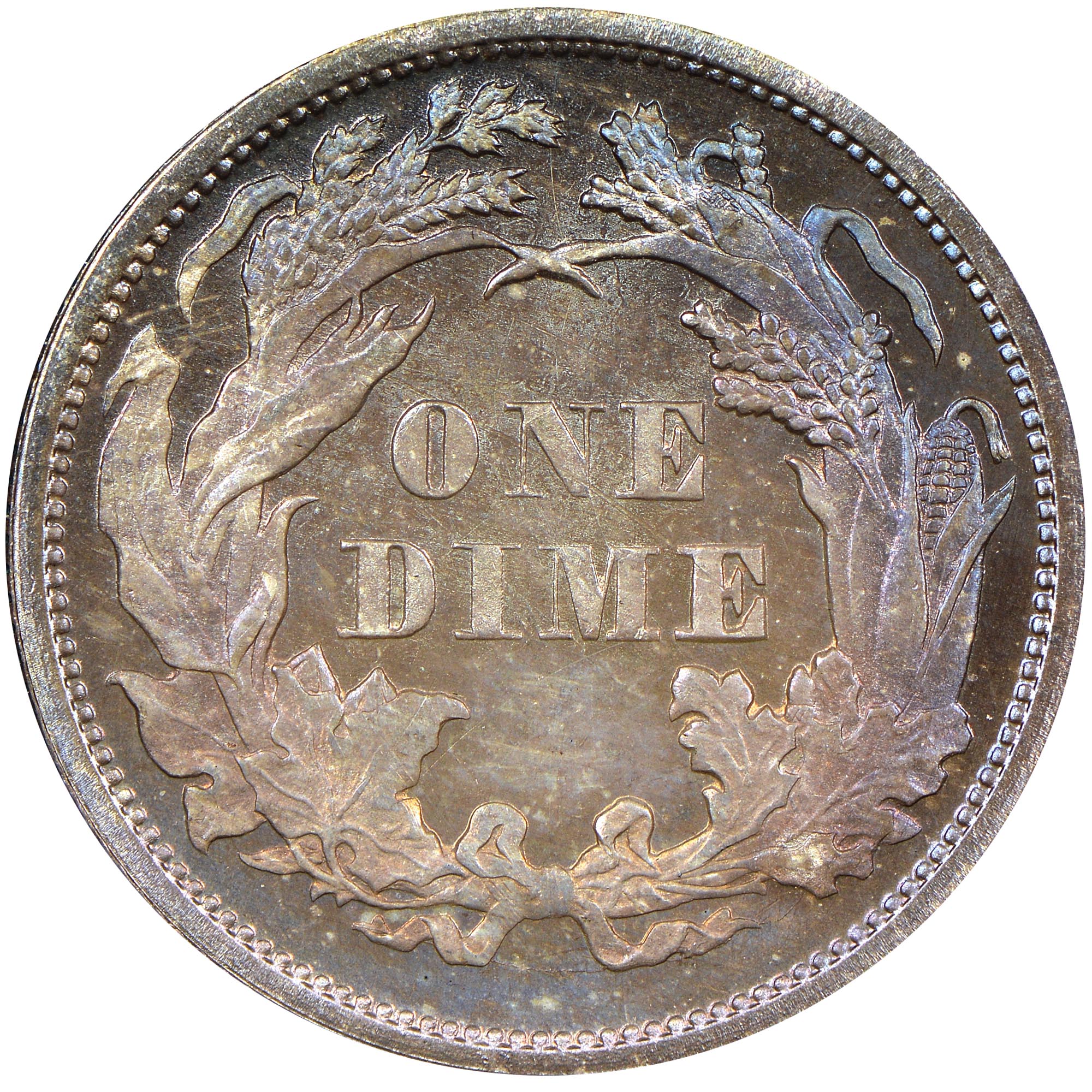 1871 10C PF | Coin Explorer | NGC