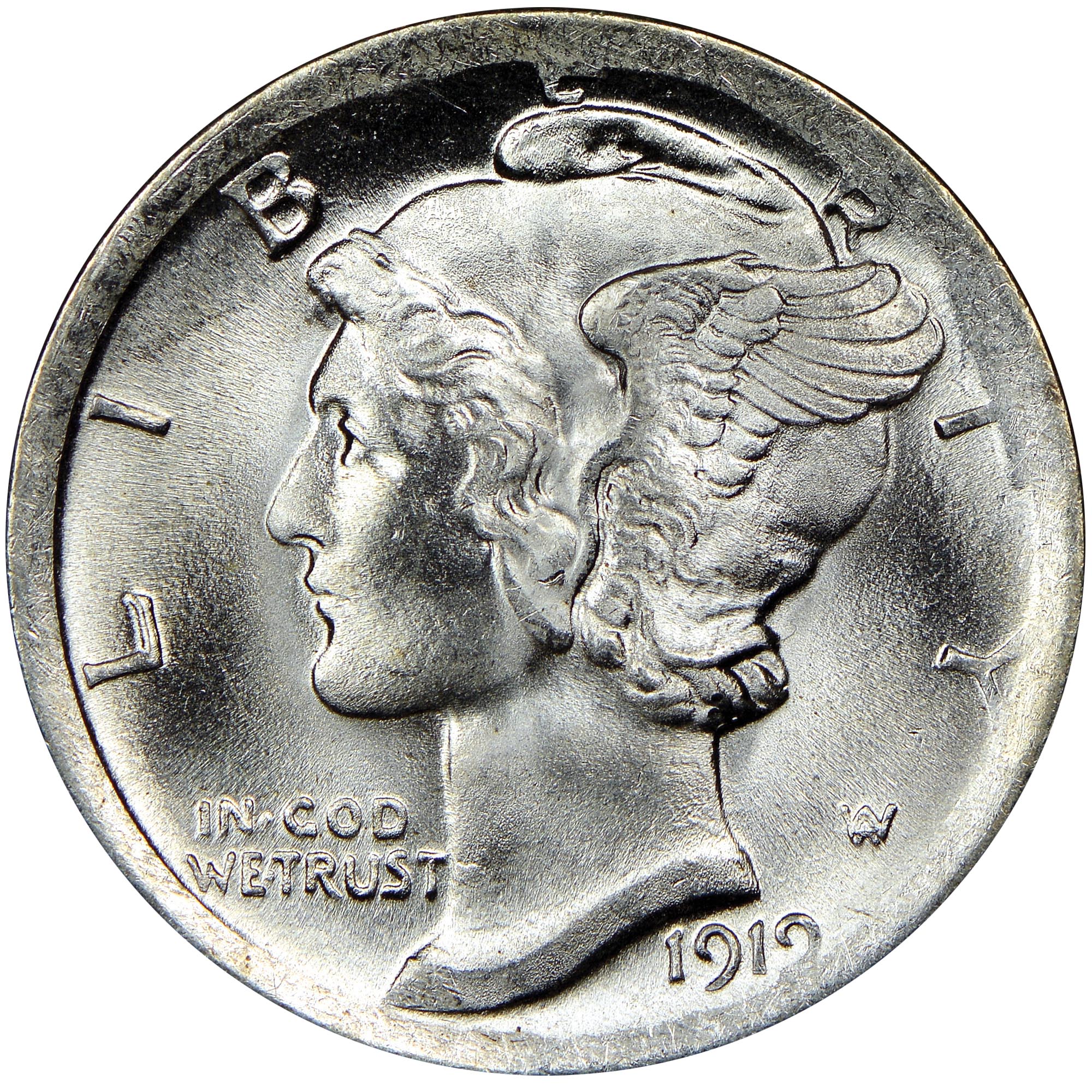 1919 10C MS | Coin Explorer | NGC