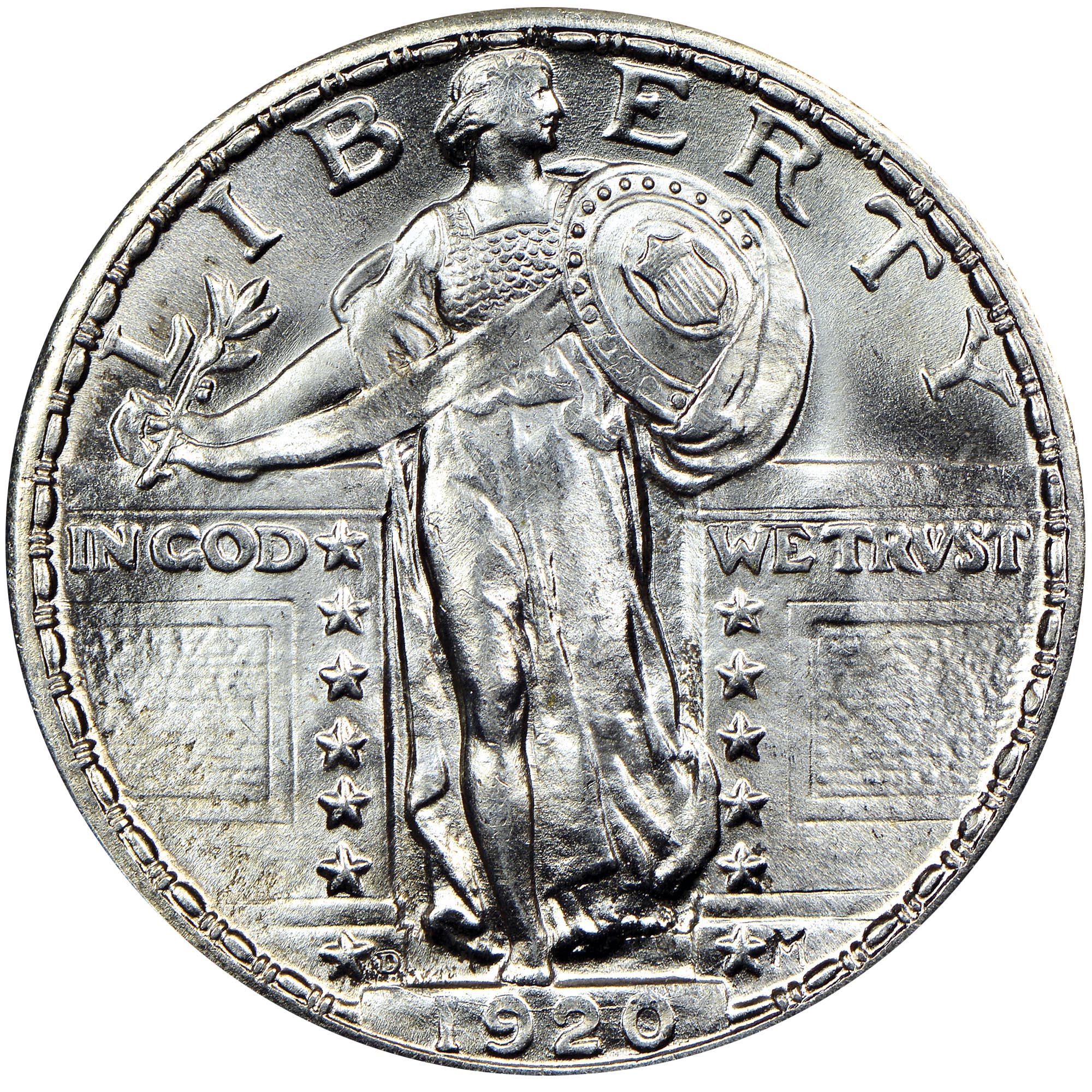 1920 D 25C MS | Coin Explorer | NGC