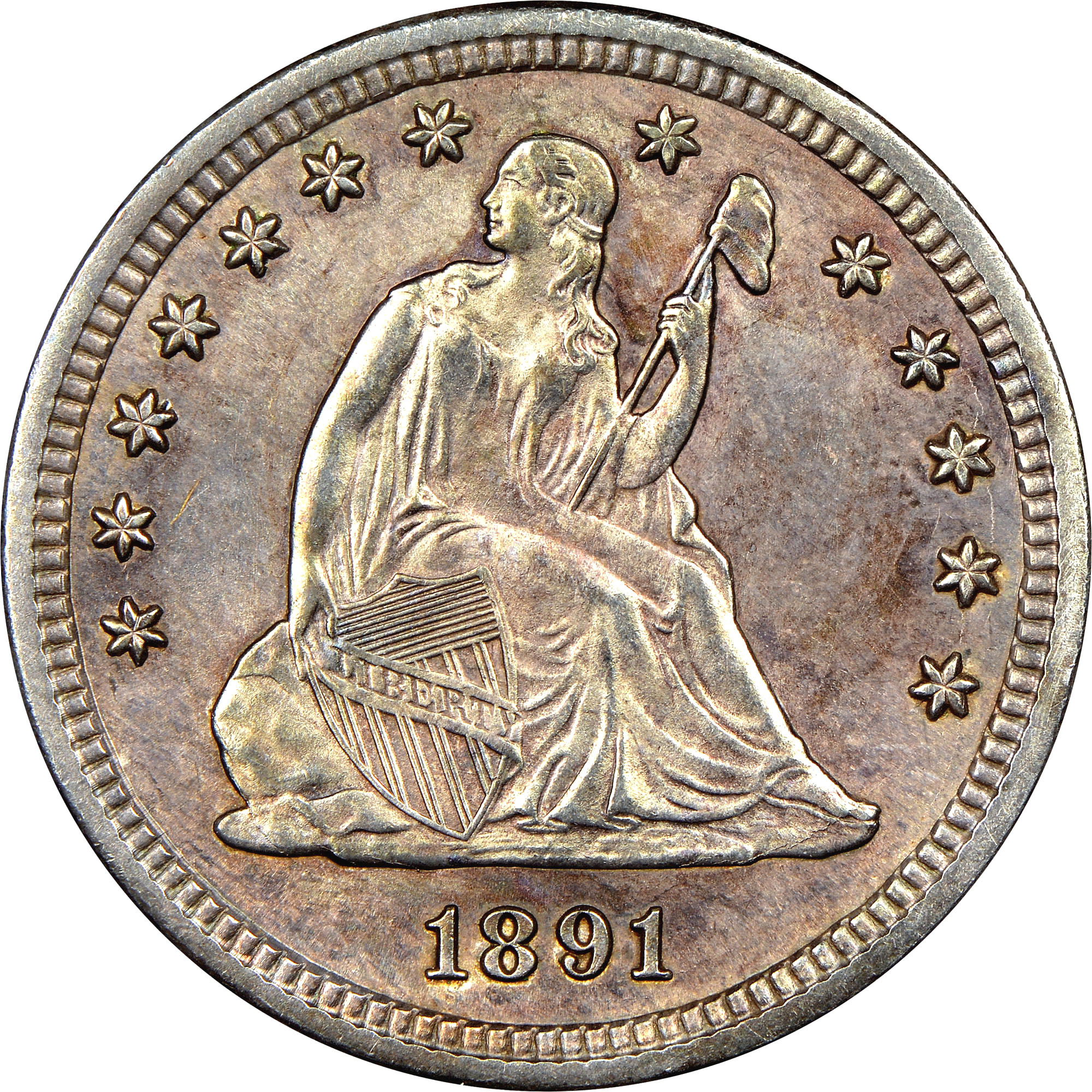 1891 S 25C MS | Coin Explorer | NGC