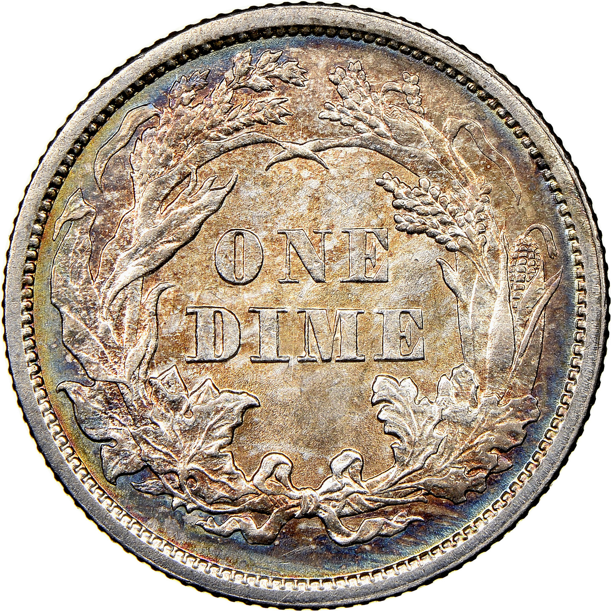 1860 10C MS | Coin Explorer | NGC