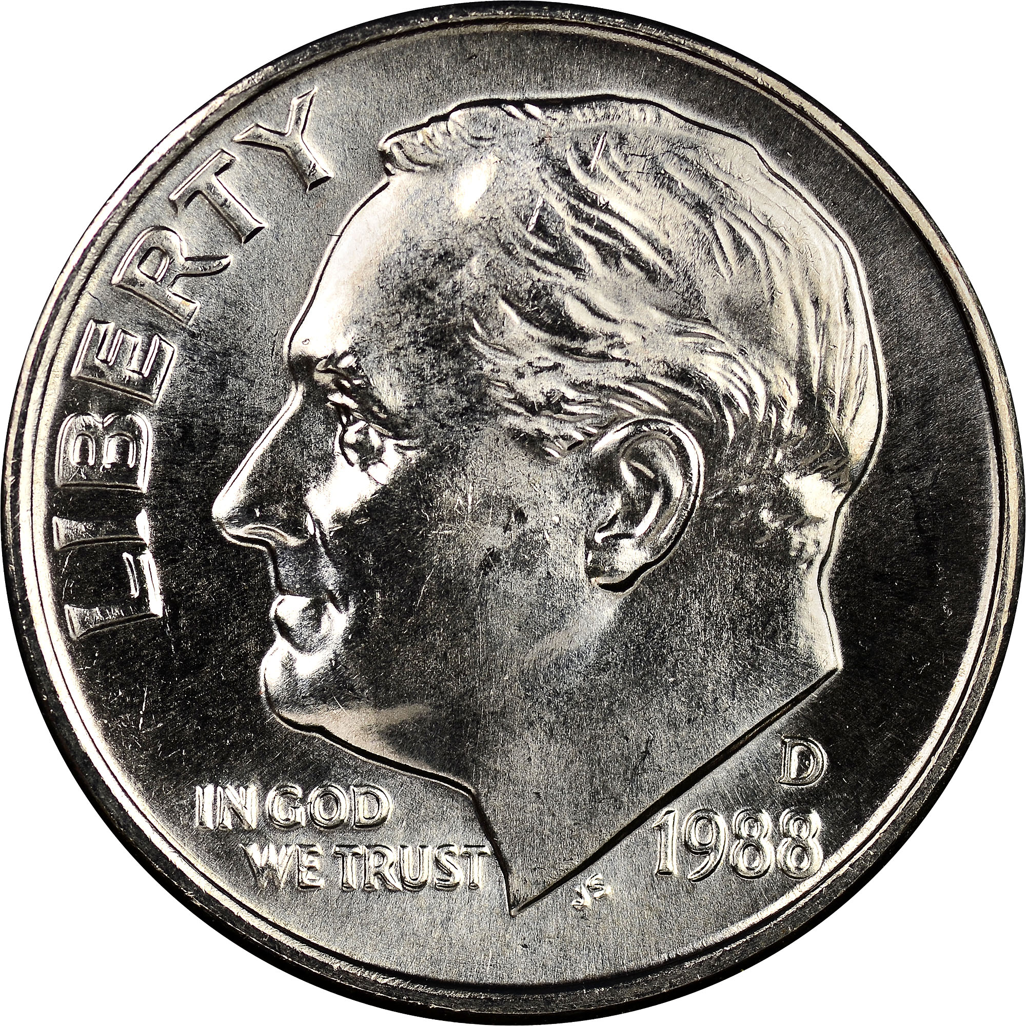 1988 D 10C MS | Coin Explorer | NGC