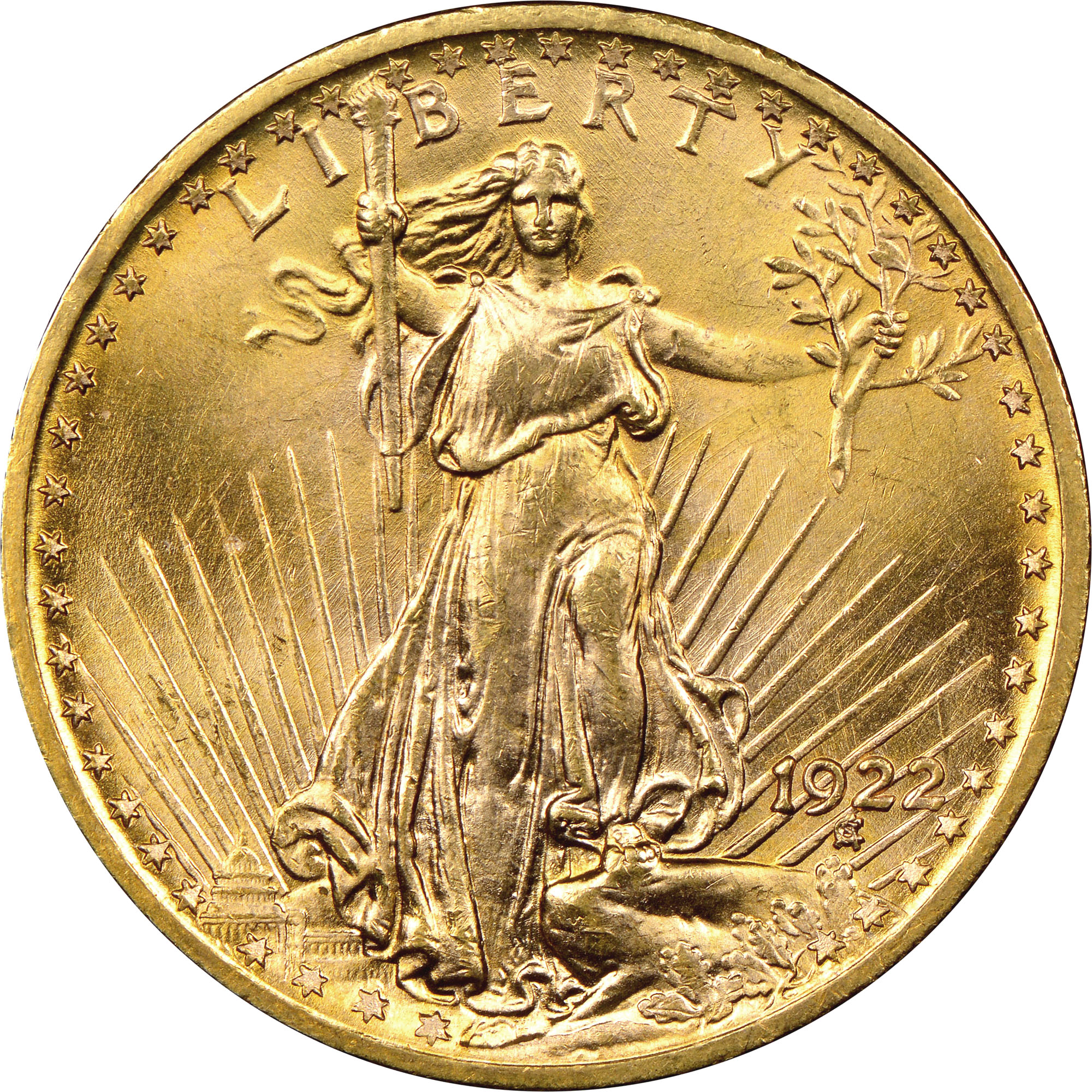 1922 20 Ms Saint Gaudens 20 Ngc