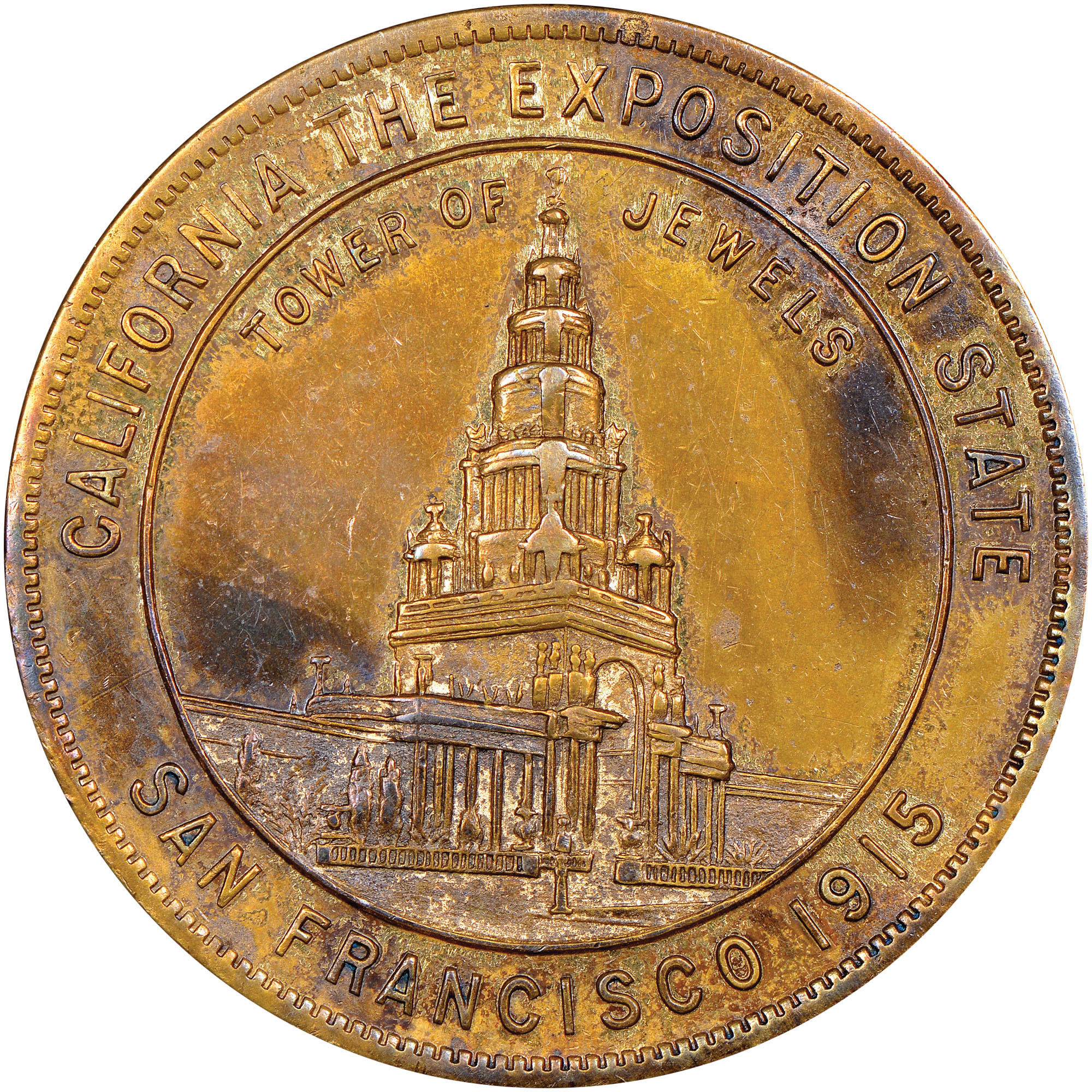 1915 CA HK-416 TOWER OF JEWELS SC$1 MS | Coin Explorer | NGC