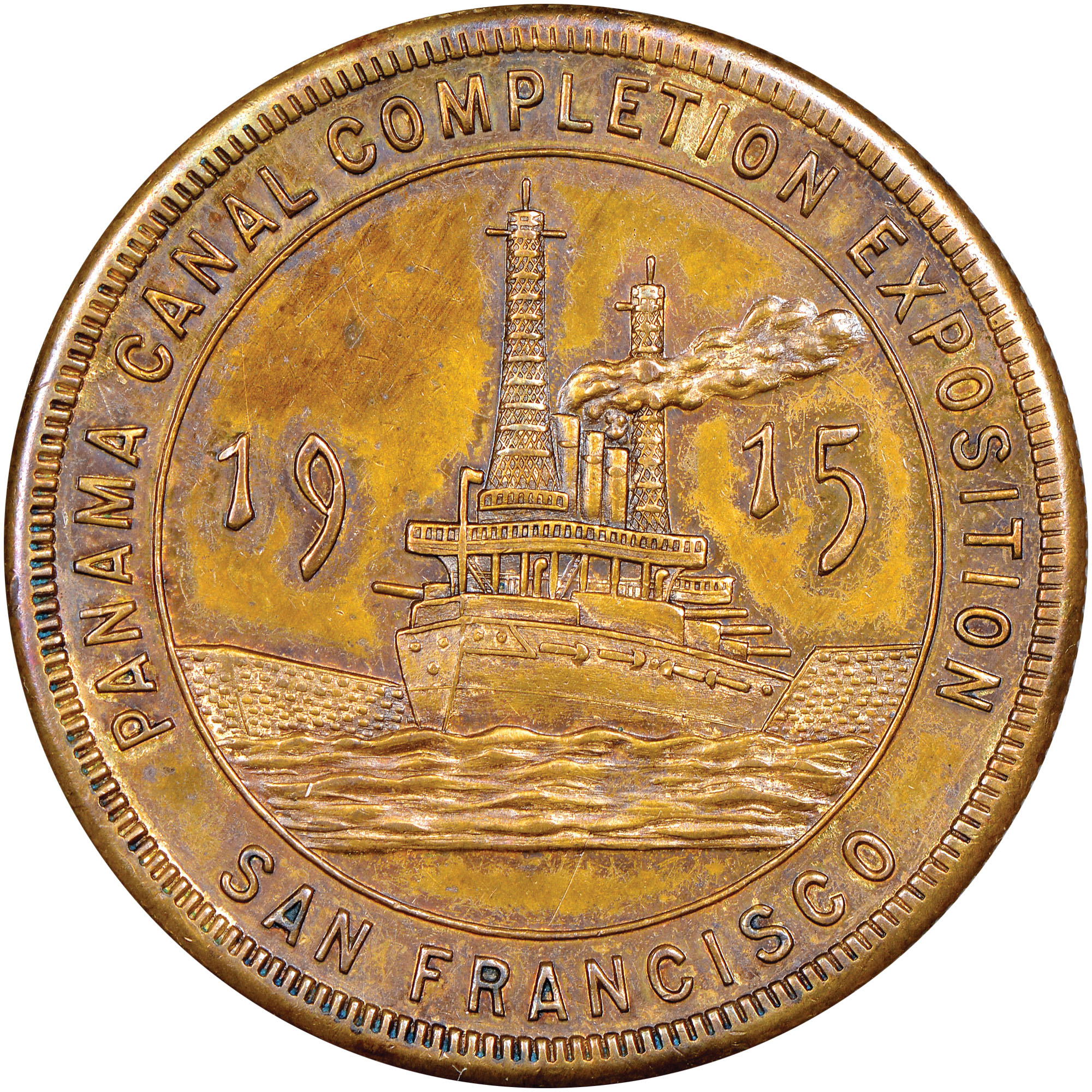 1915 CA HK-416 TOWER OF JEWELS SC$1 MS | Coin Explorer | NGC