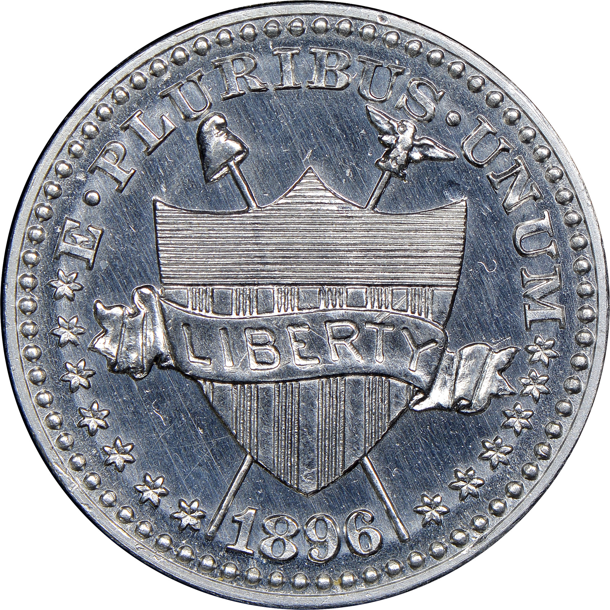 1896 J-1772 5C PF | Coin Explorer | NGC