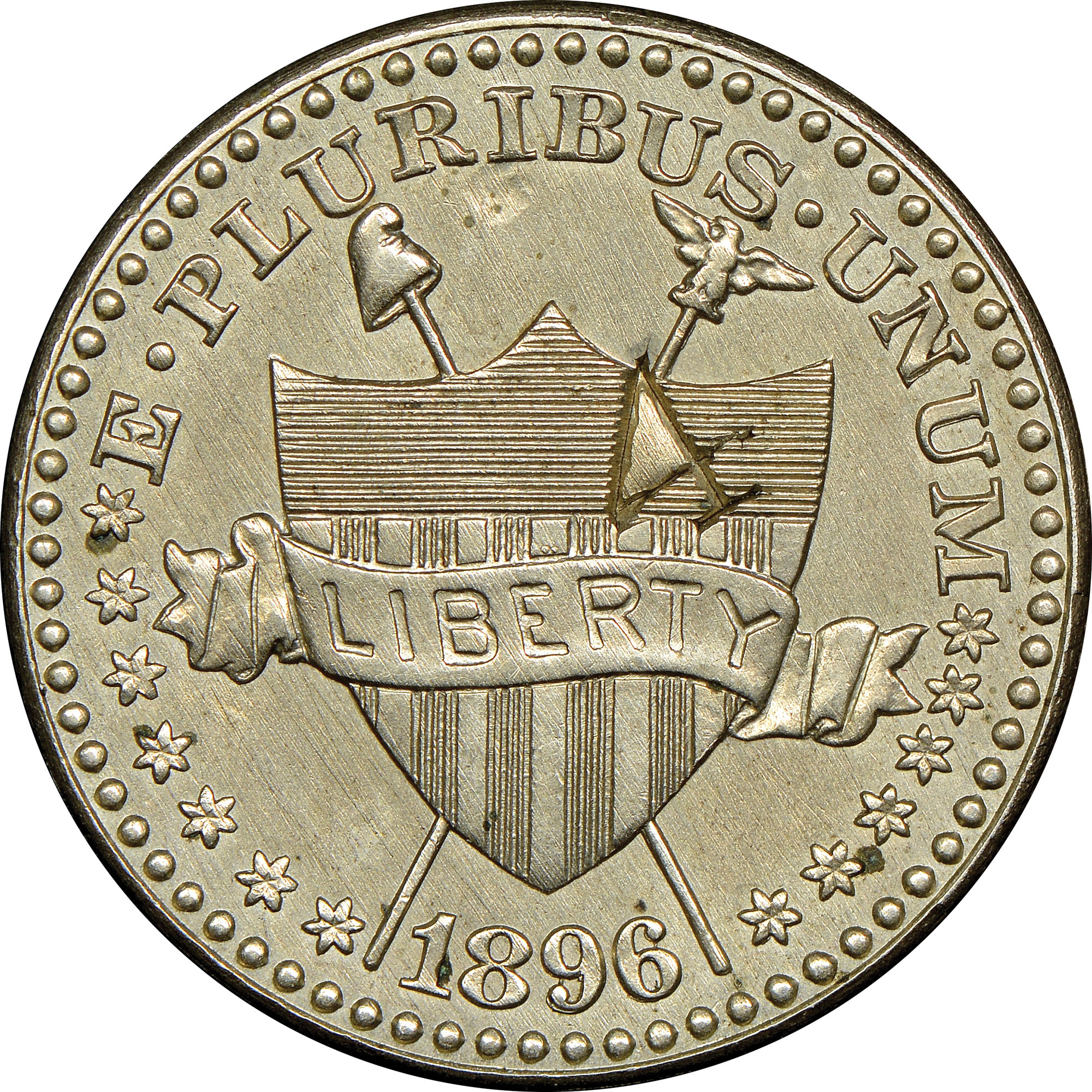 1896 J-1770 5C PF | Coin Explorer | NGC