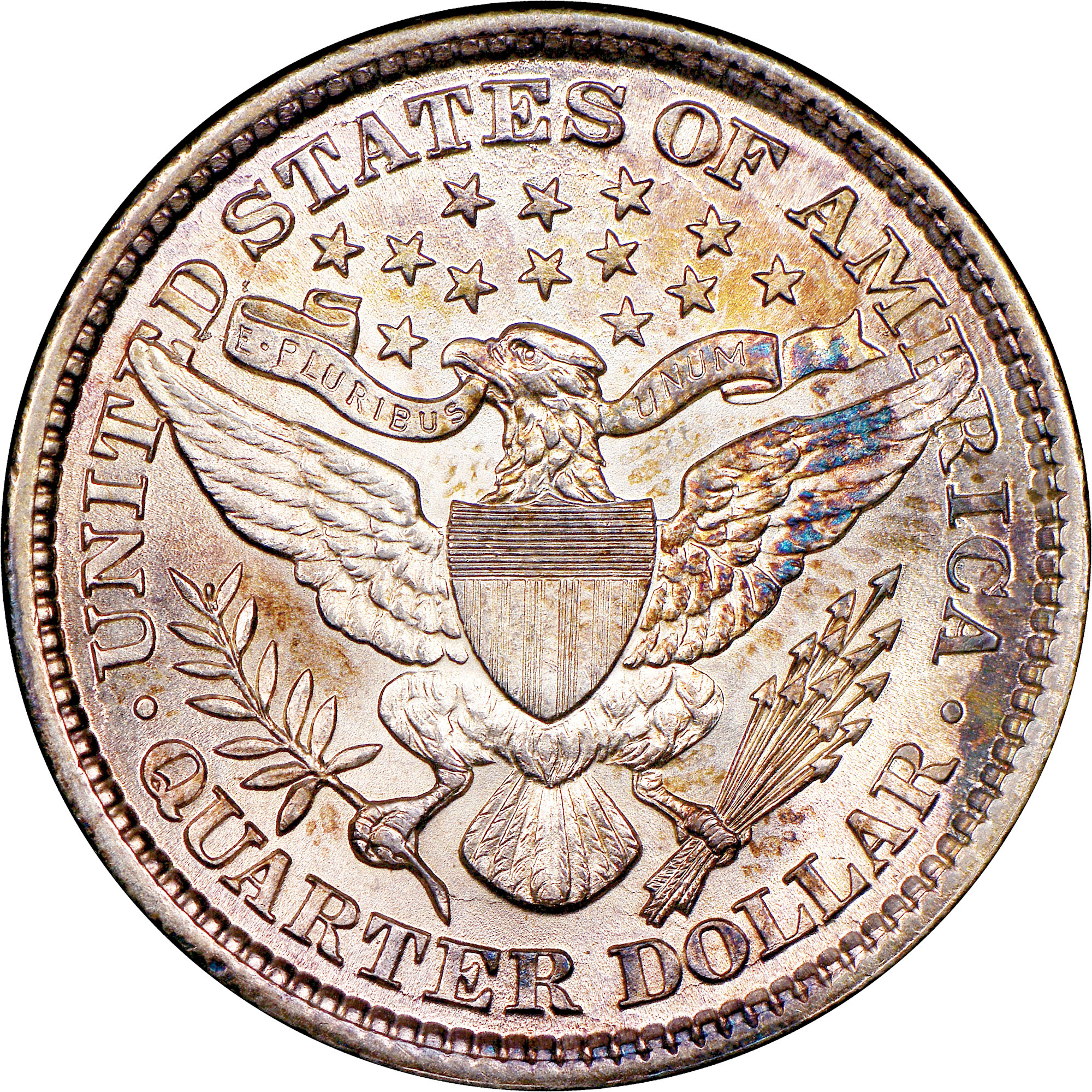 1898 25C MS Barber Quarters NGC