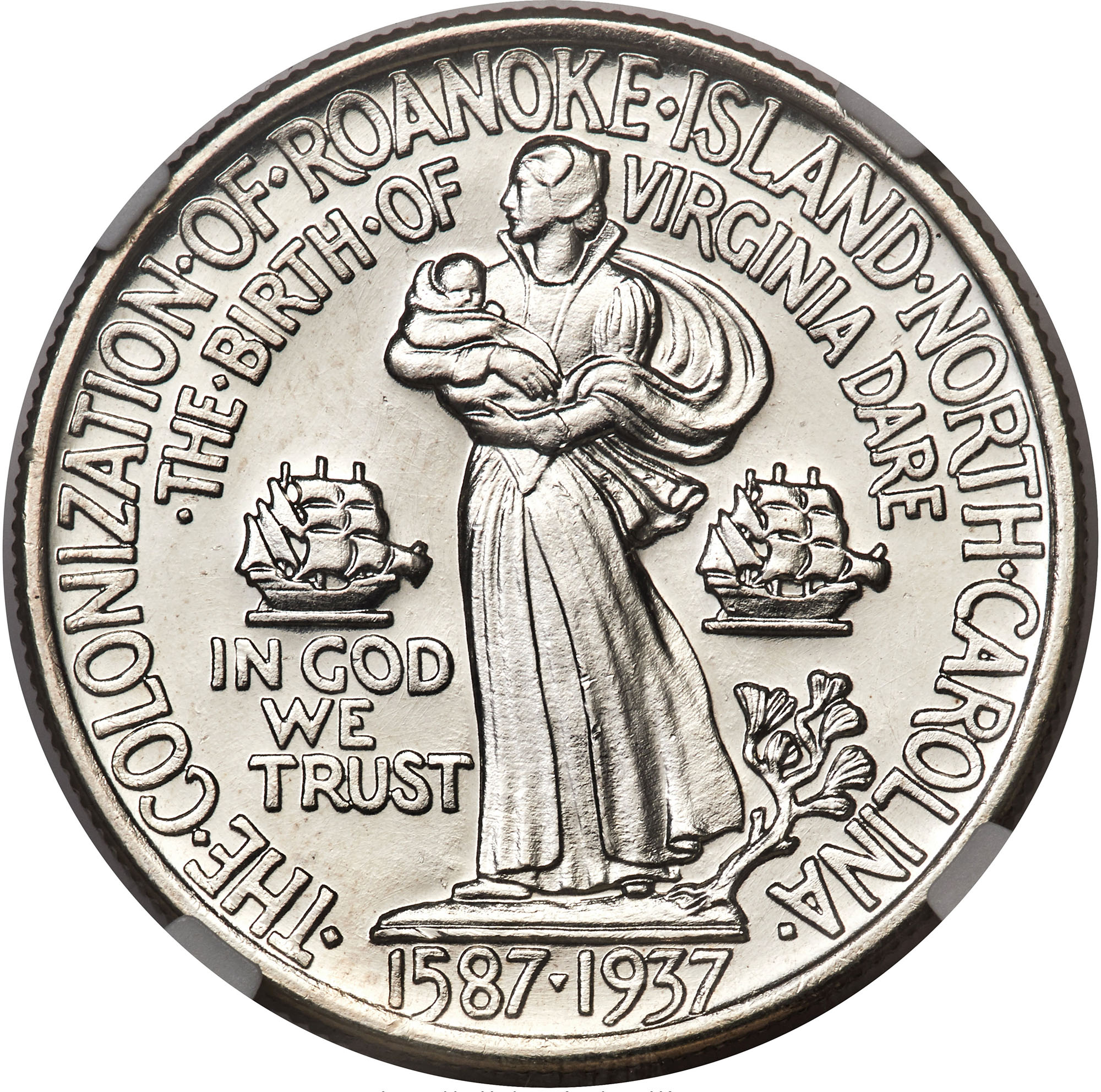 1937 ROANOKE 50C SP | Coin Explorer | NGC