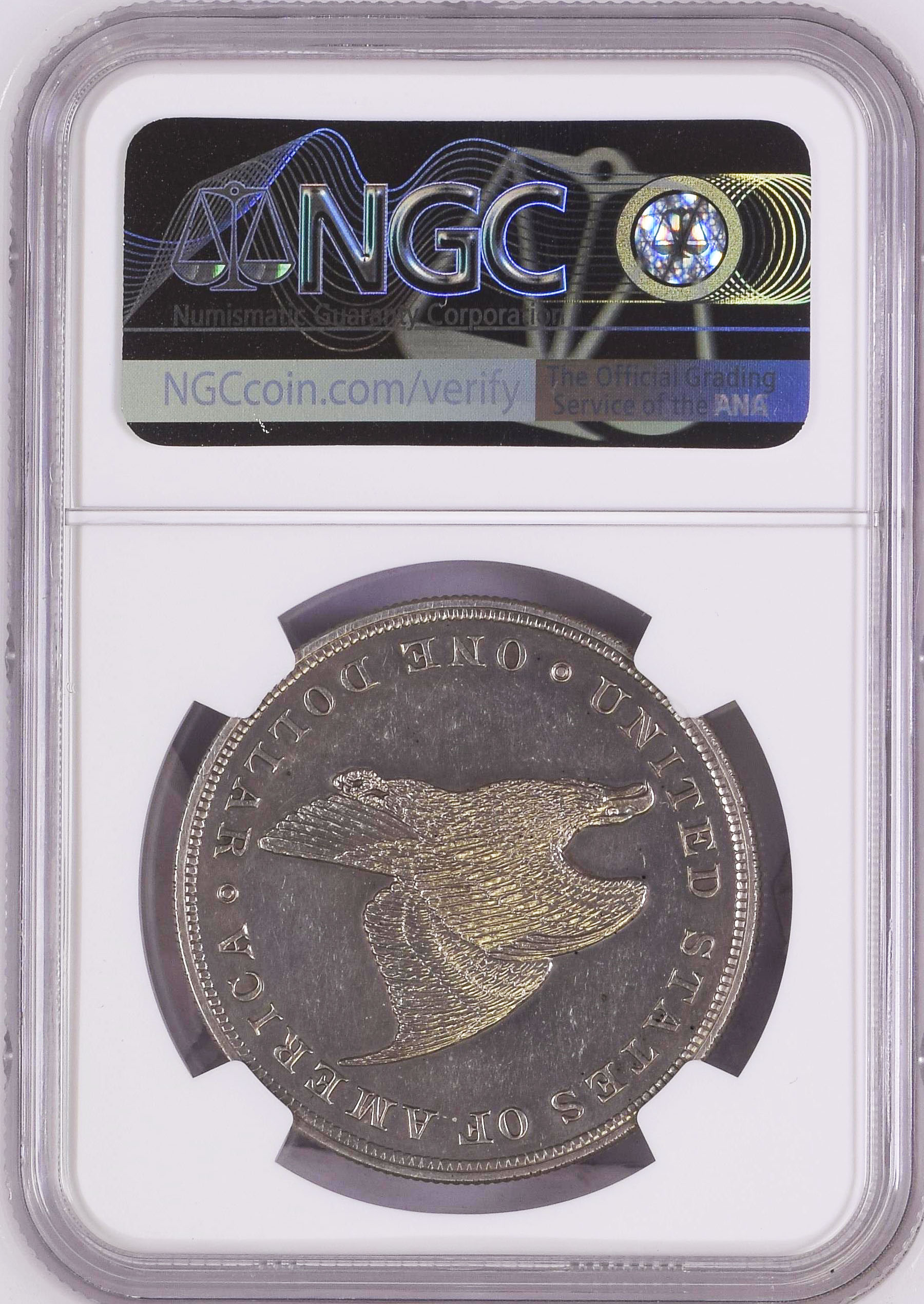 1838 SILVER GOBRECHT J-84 $1 PF | Coin Explorer | NGC