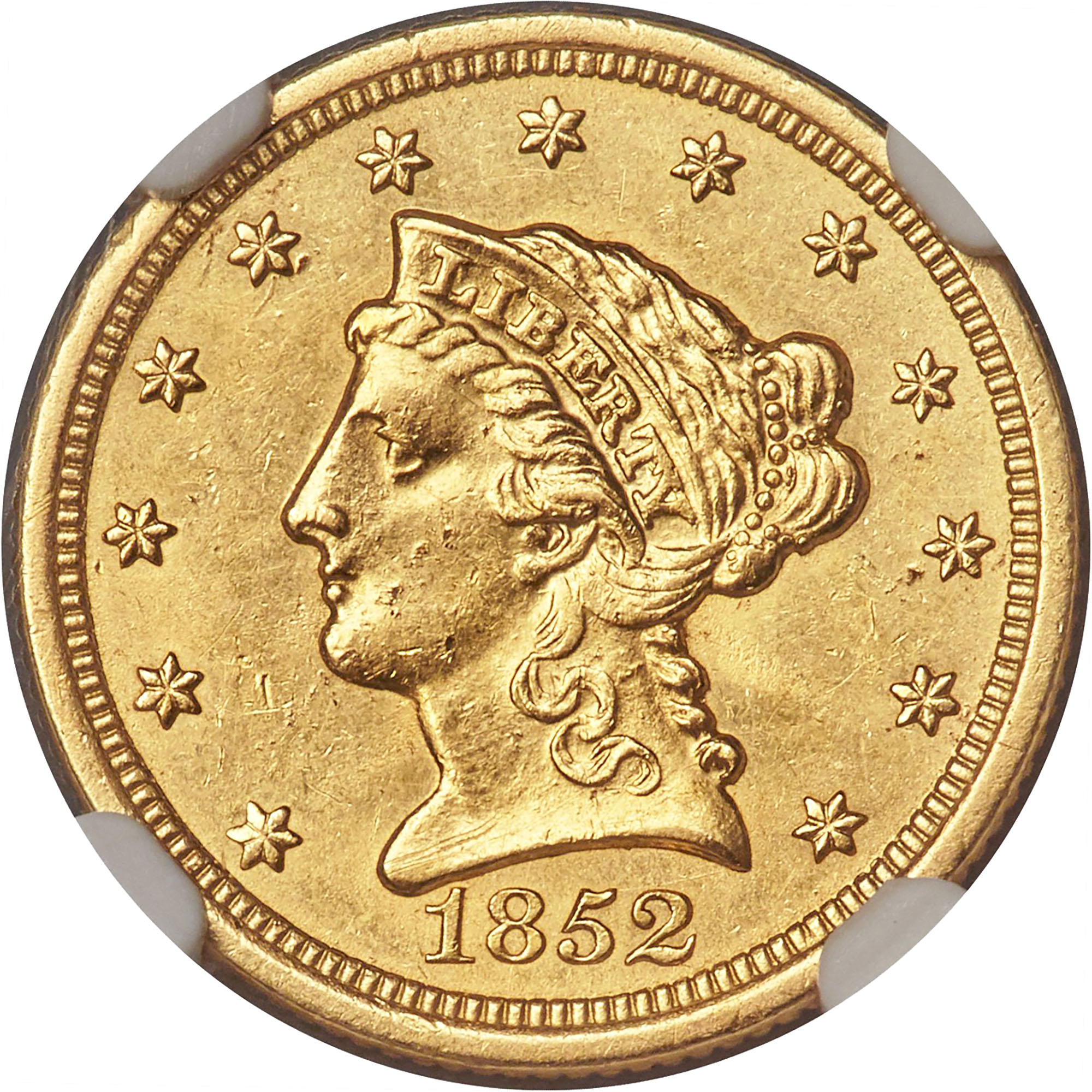 1852 O $2.5 MS | Coin Explorer | NGC