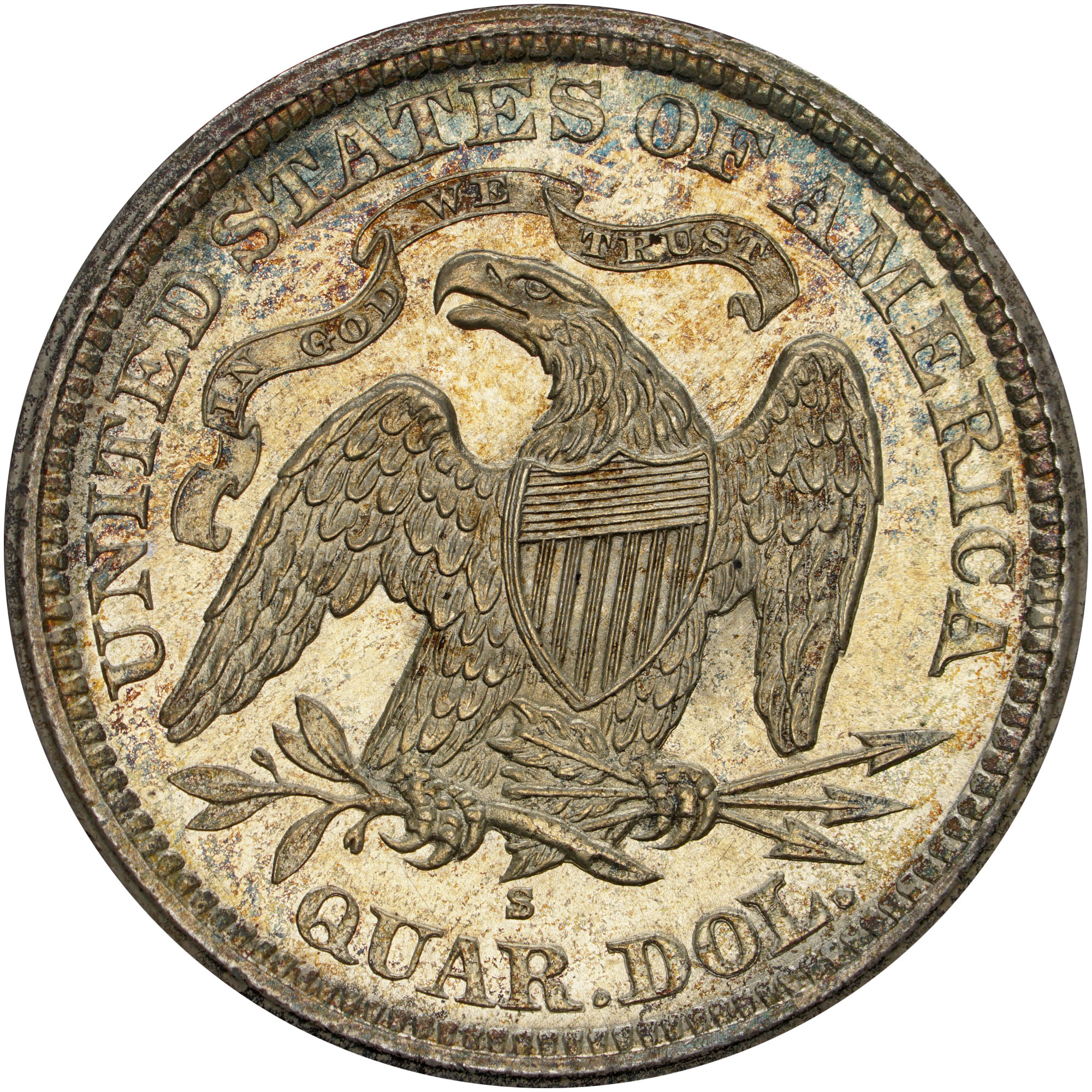 その他 sq 1866 S MOTTO 25C MS | Coin Explorer | NGC