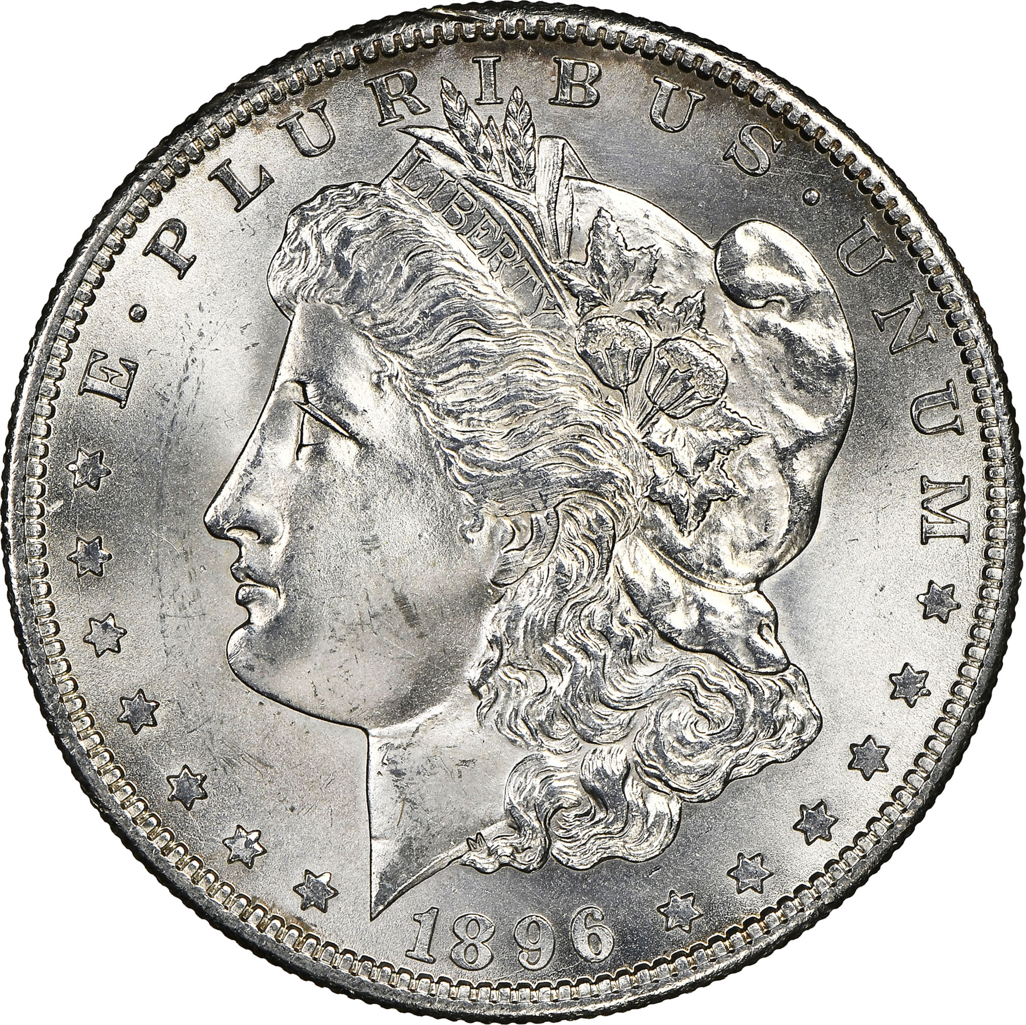 1896 S $1 MS | Coin Explorer | NGC