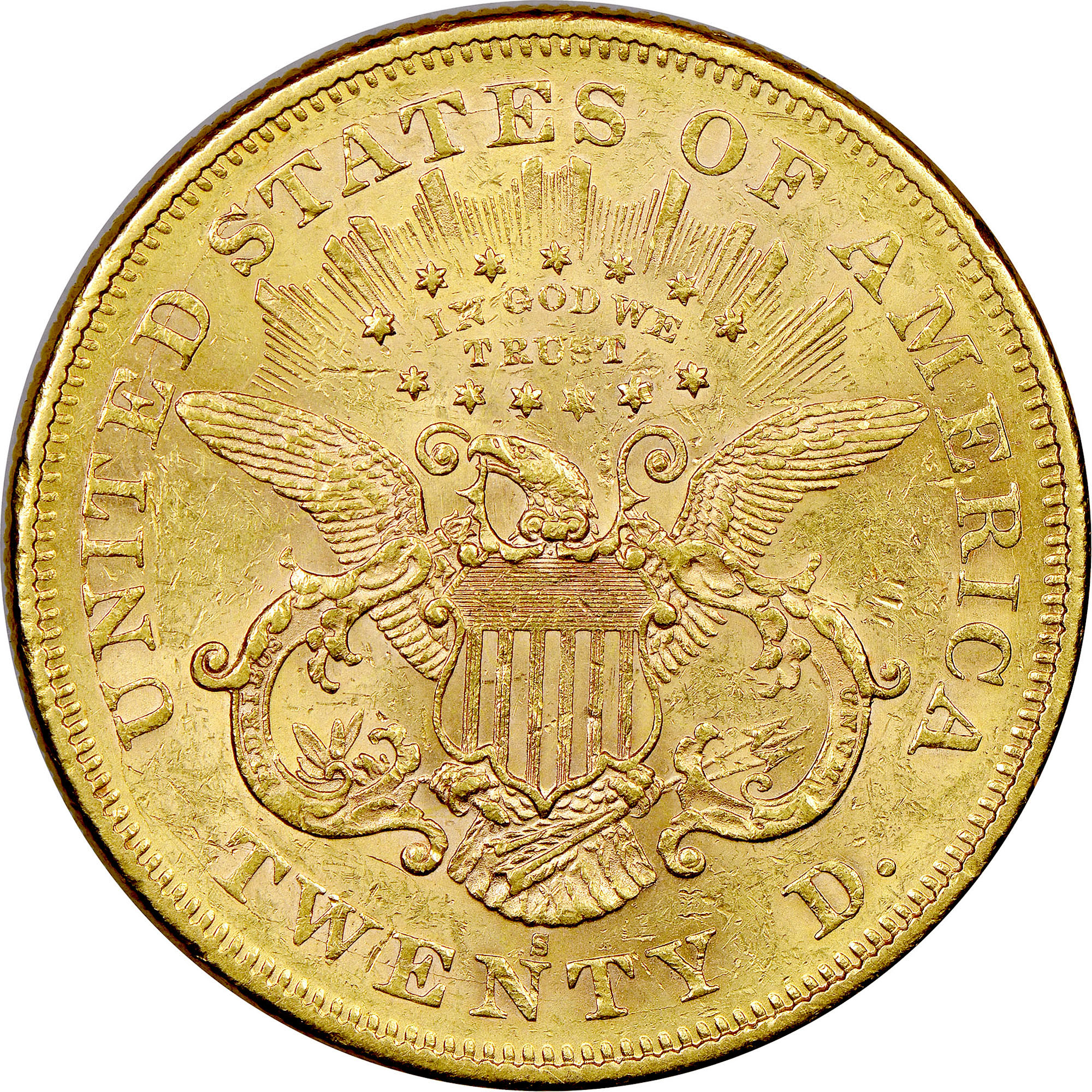 聖竜ガブエリウス　4枚　C 1874 S $20 MS | Coin Explorer | NGC