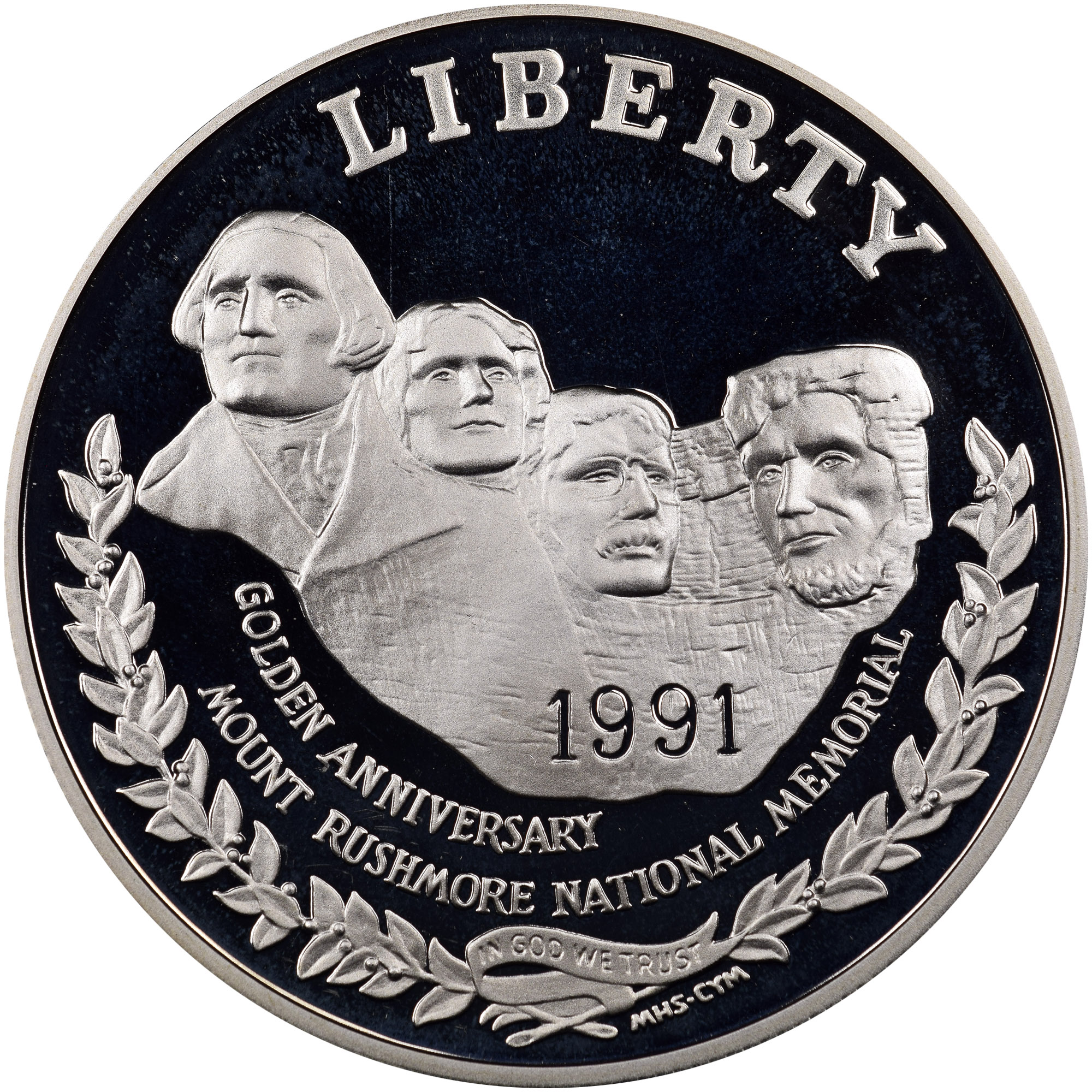 1991 S MOUNT RUSHMORE S$1 PF | Coin Explorer | NGC