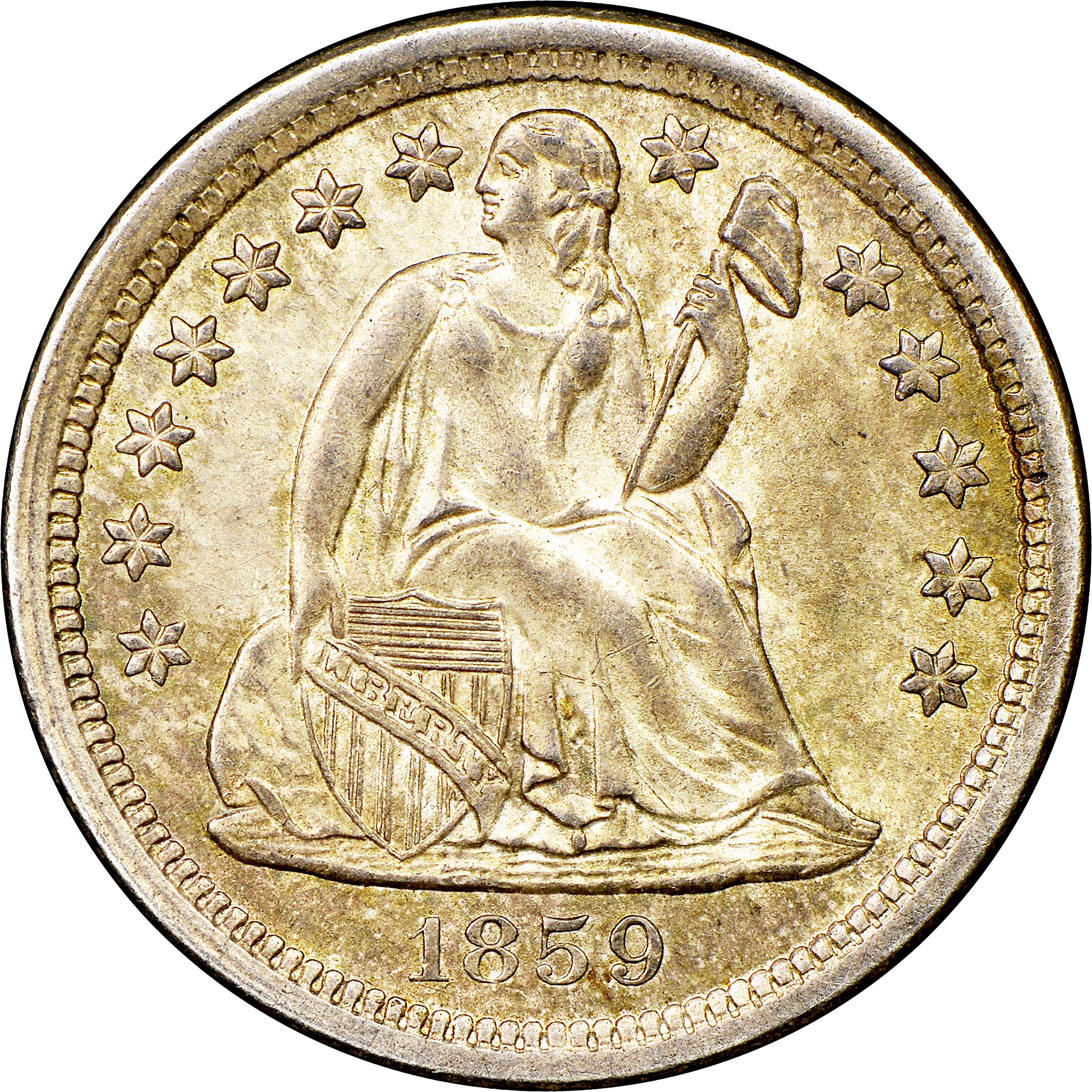 1859 O 10C MS | Coin Explorer | NGC