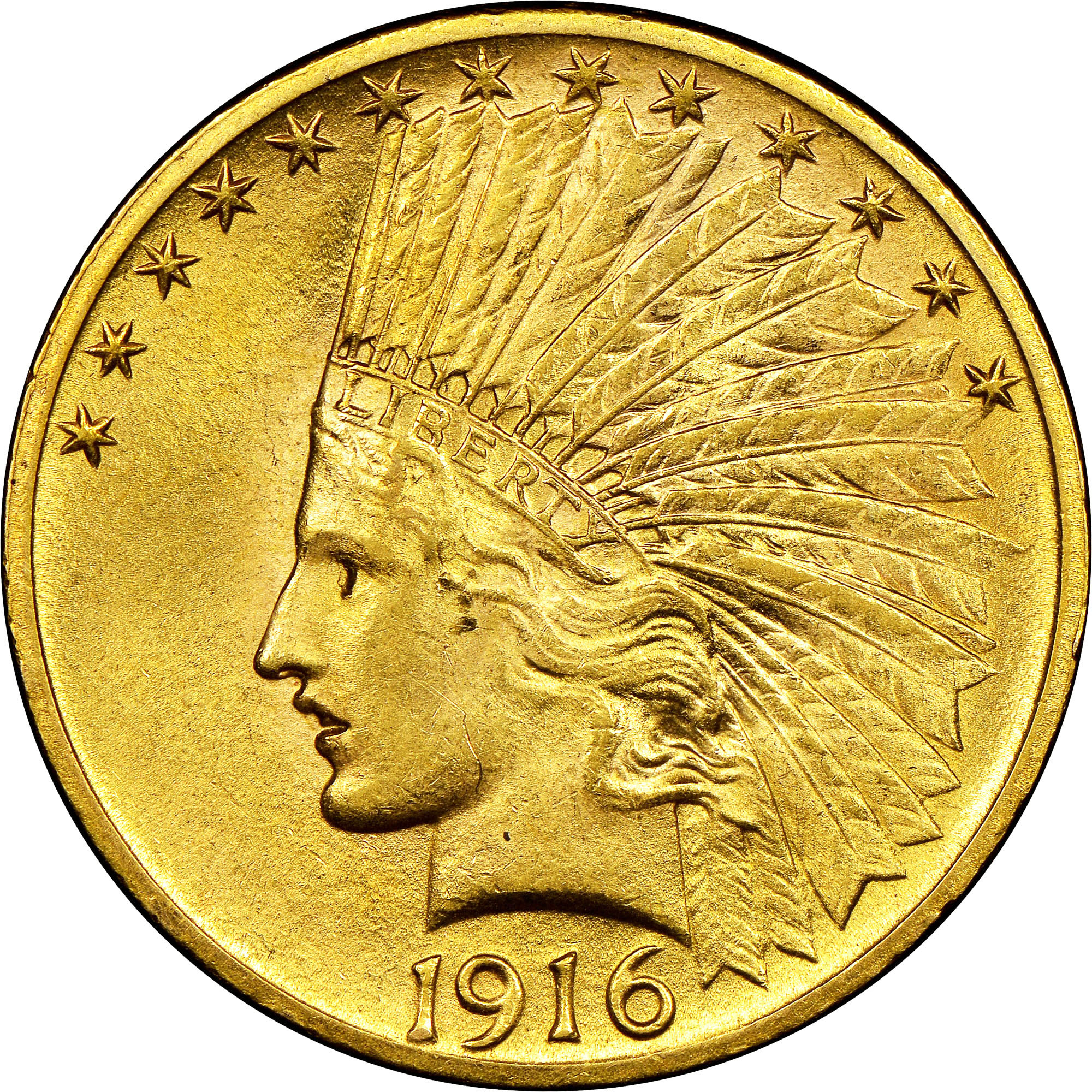 1916 S $10 MS | Coin Explorer | NGC
