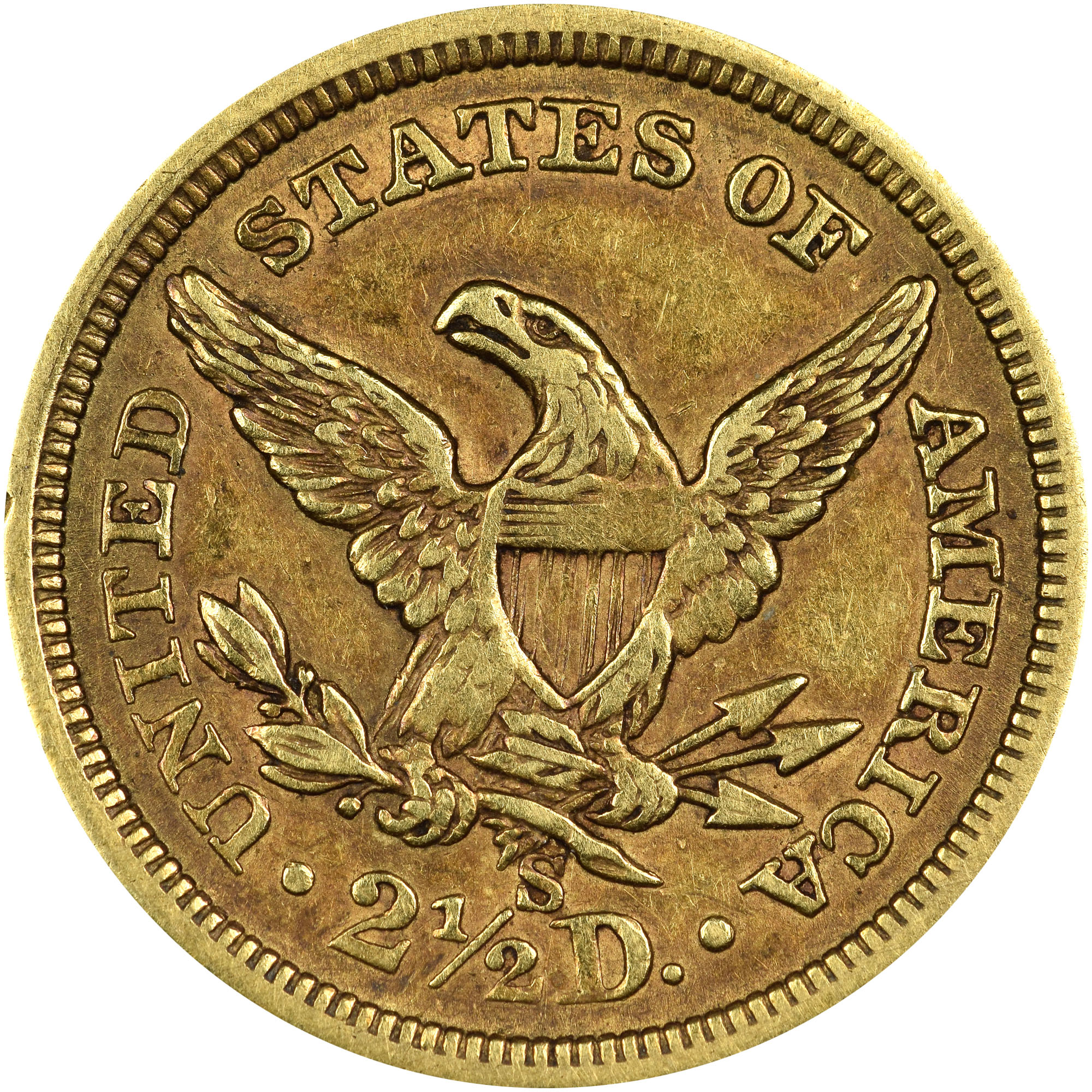 1869 S $2.5 MS | Coin Explorer | NGC