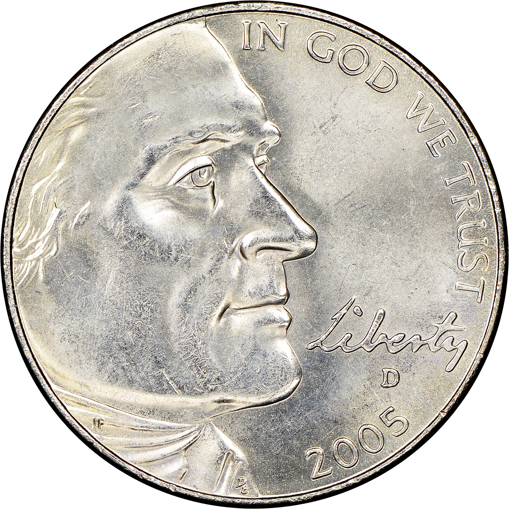 2005 D BISON 5C MS | Coin Explorer | NGC