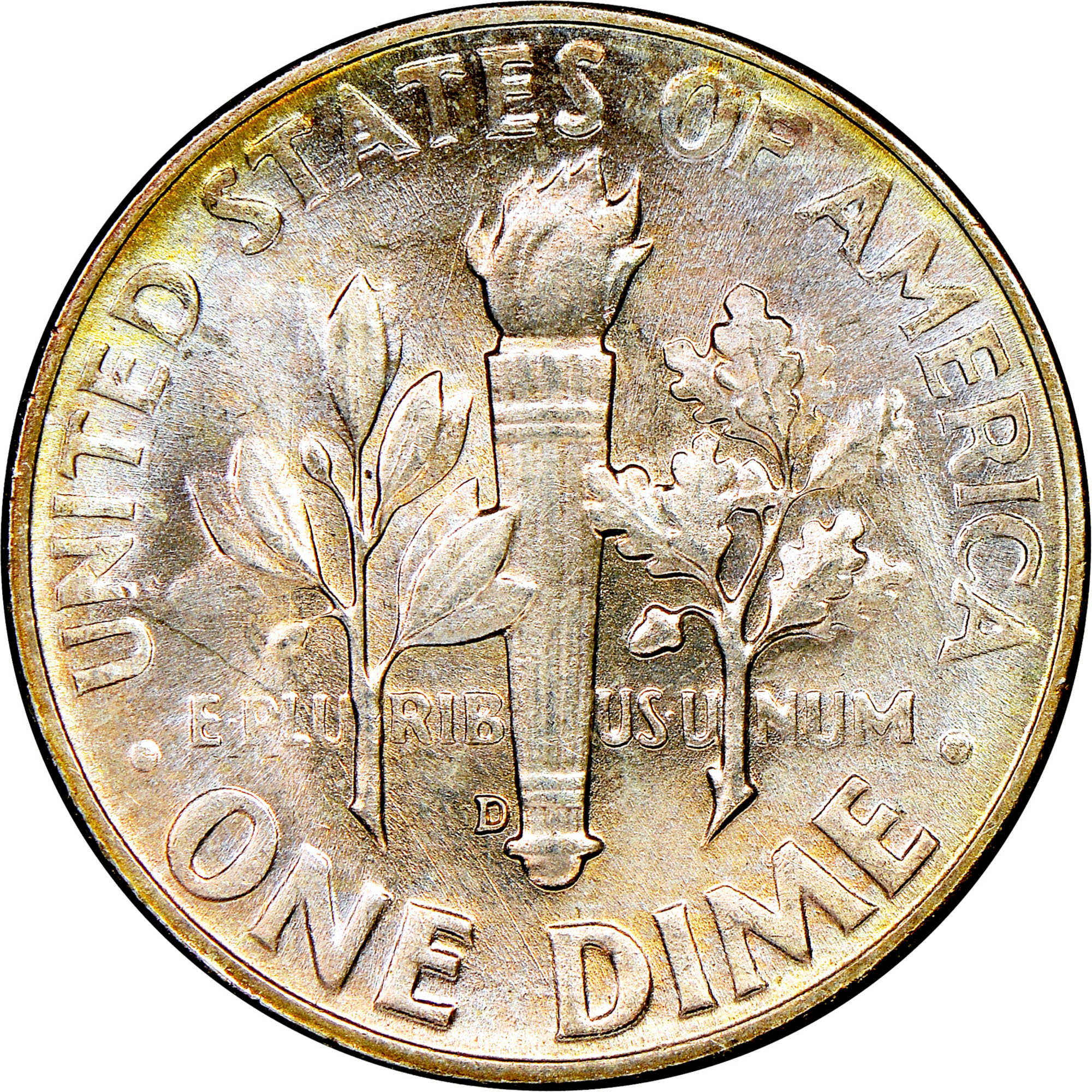 1955 D 10C MS | Coin Explorer | NGC