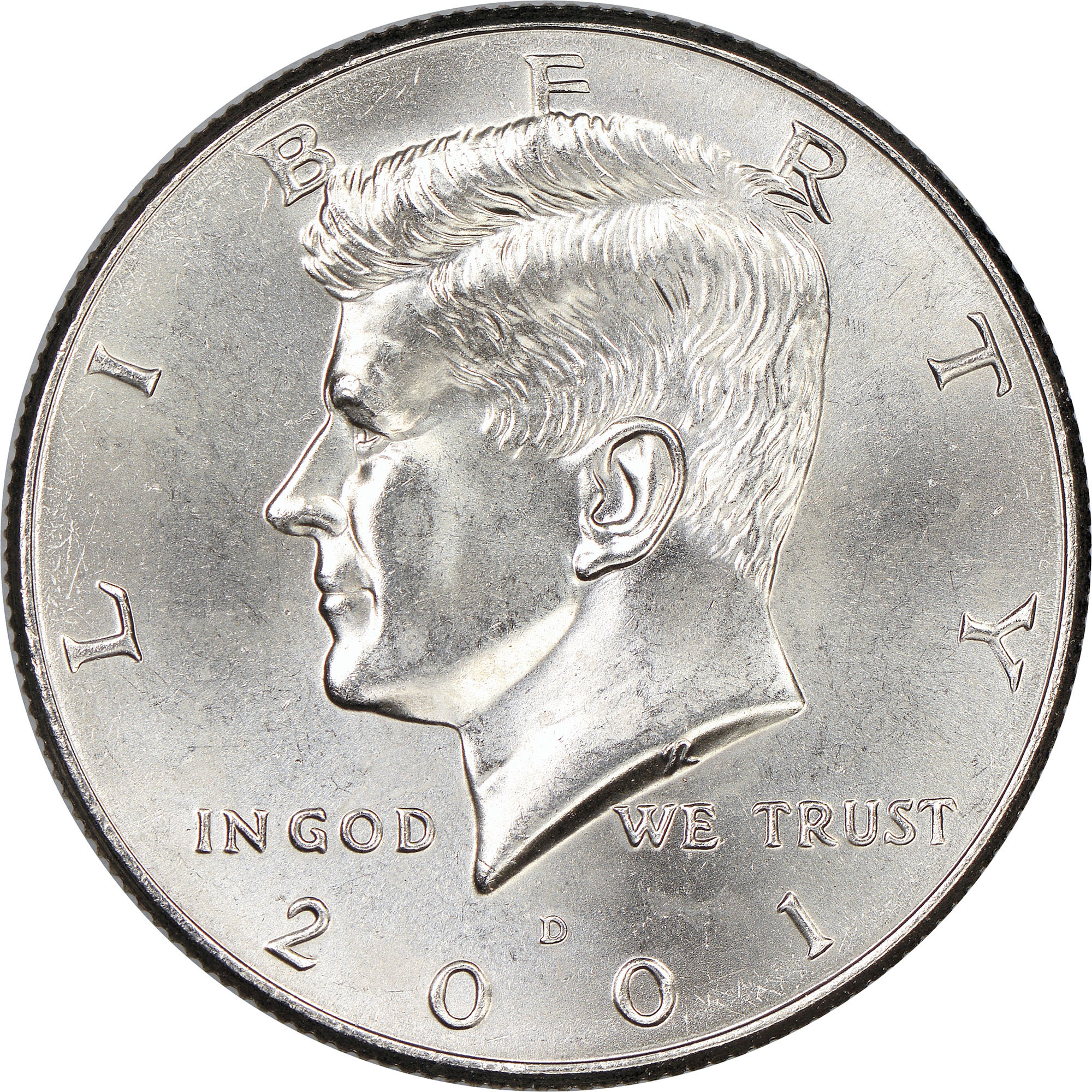 外国　アメリカ1D 50C白銅貨　55枚一括ロット 2001 D 50C MS | Coin Explorer | NGC