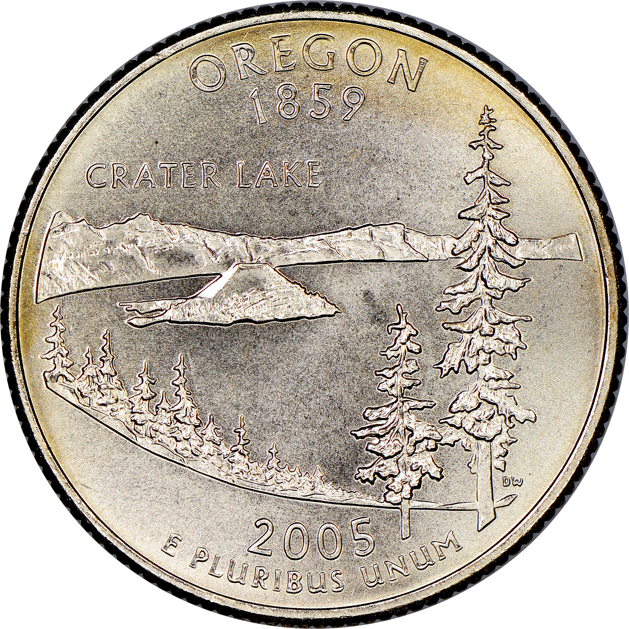 2005 D SMS OREGON 25C MS | Coin Explorer | NGC