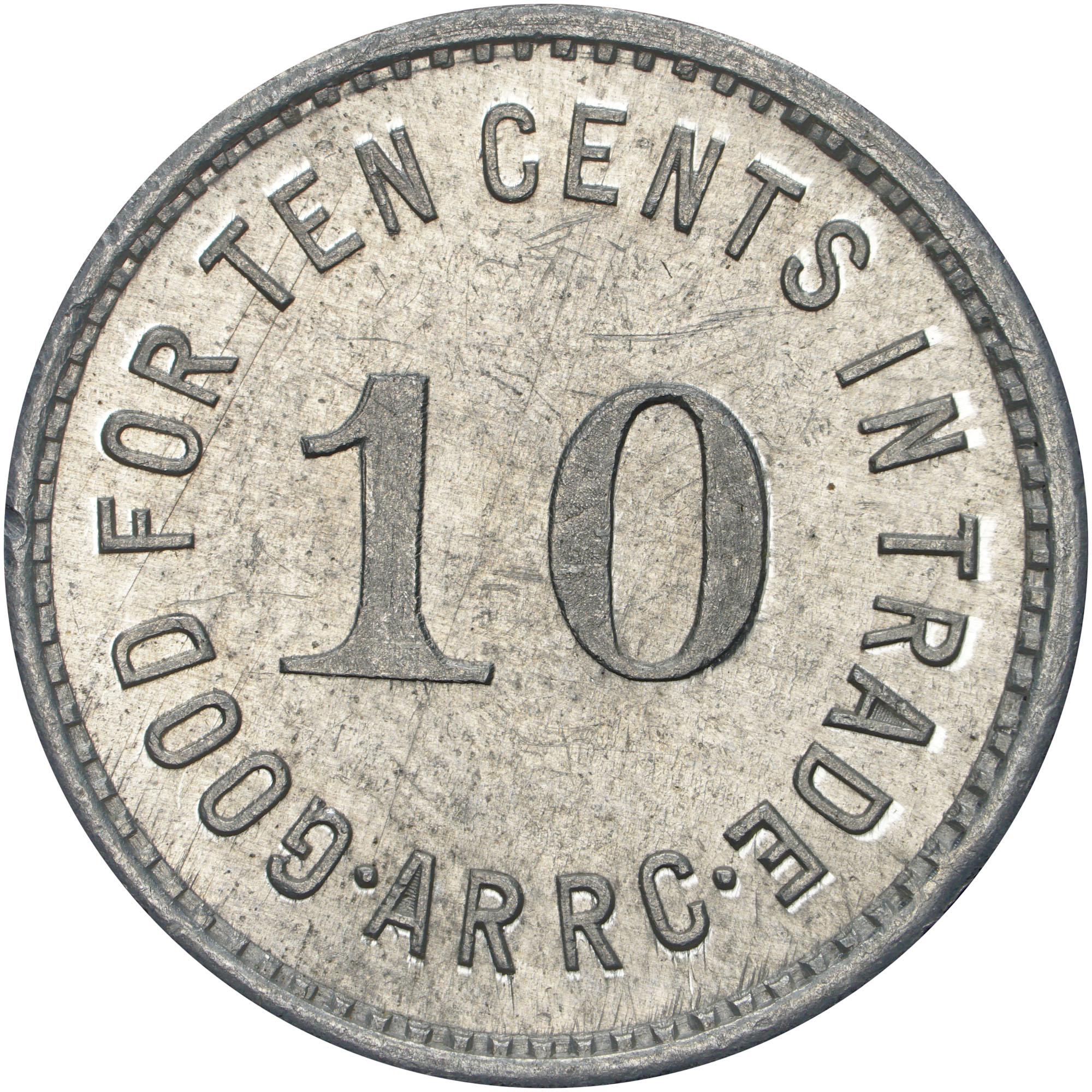 1935) ALASKA RURAL REHABILITATION CORP 10C MS | Coin Explorer | NGC