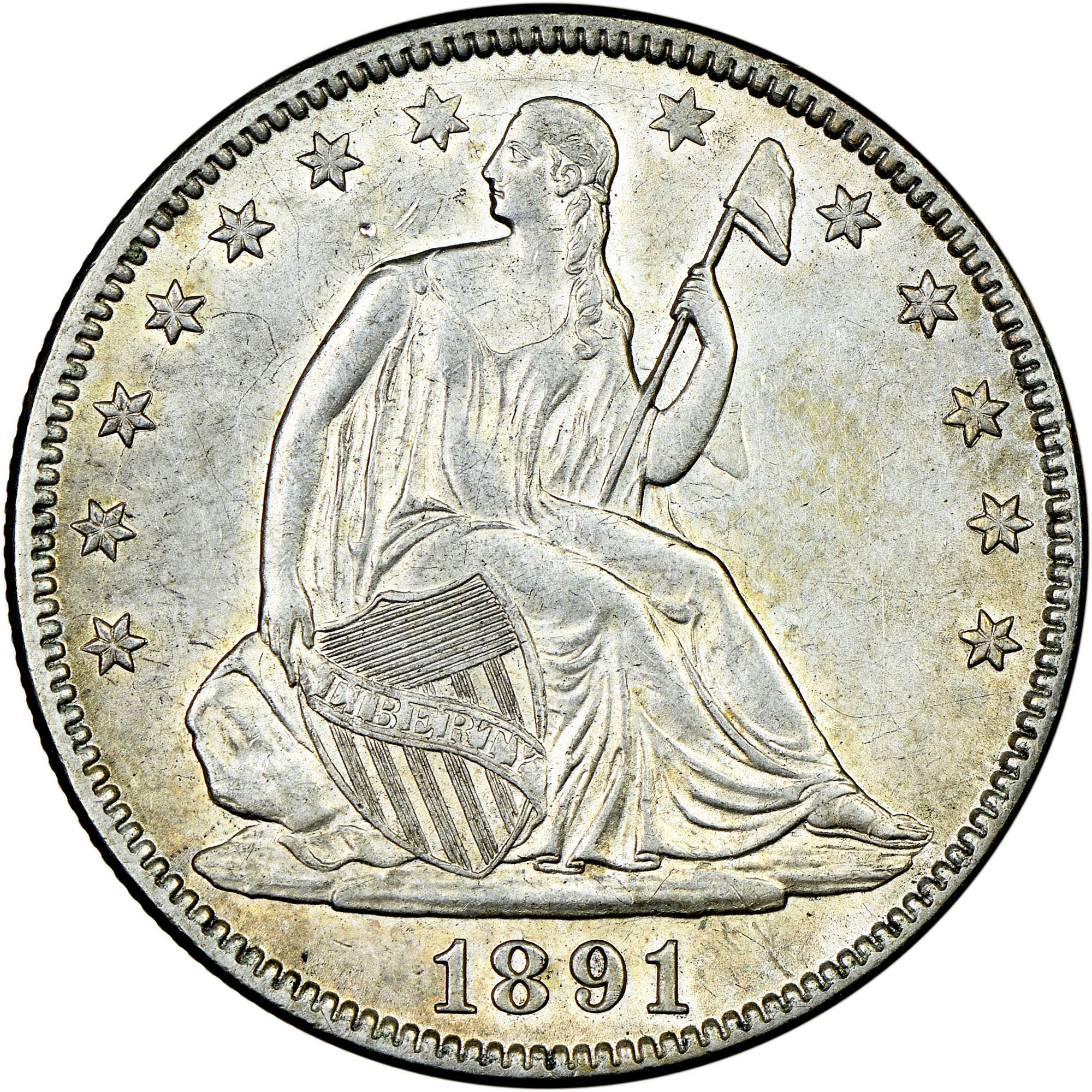 1891 50C MS | Coin Explorer | NGC