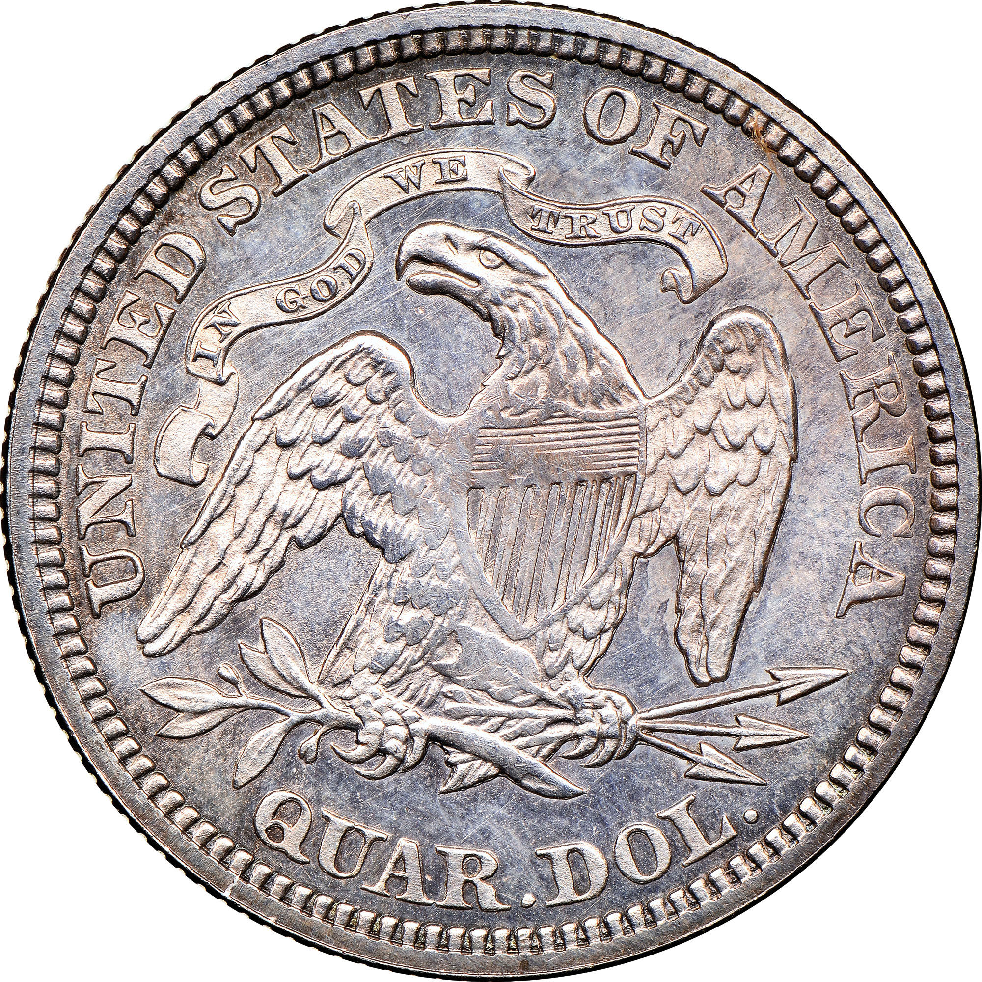 1866 MOTTO 25C MS | Coin Explorer | NGC