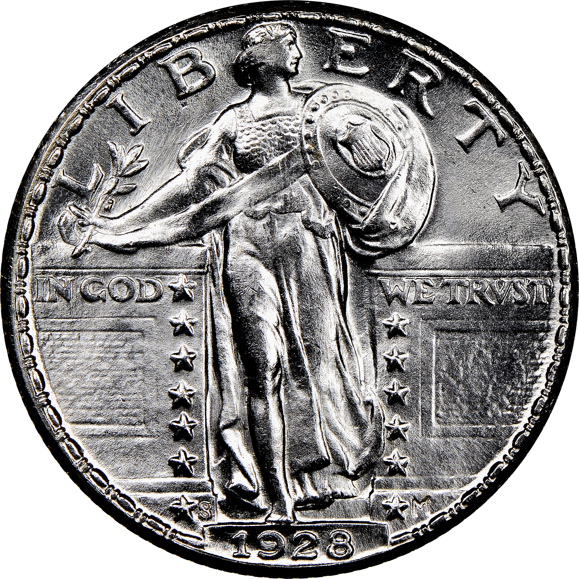 1928 S 25C MS | Coin Explorer | NGC