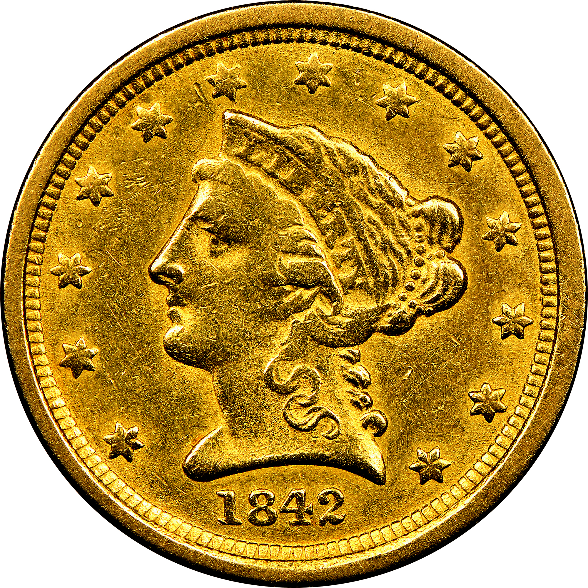 1842 O $2.5 MS | Coin Explorer | NGC
