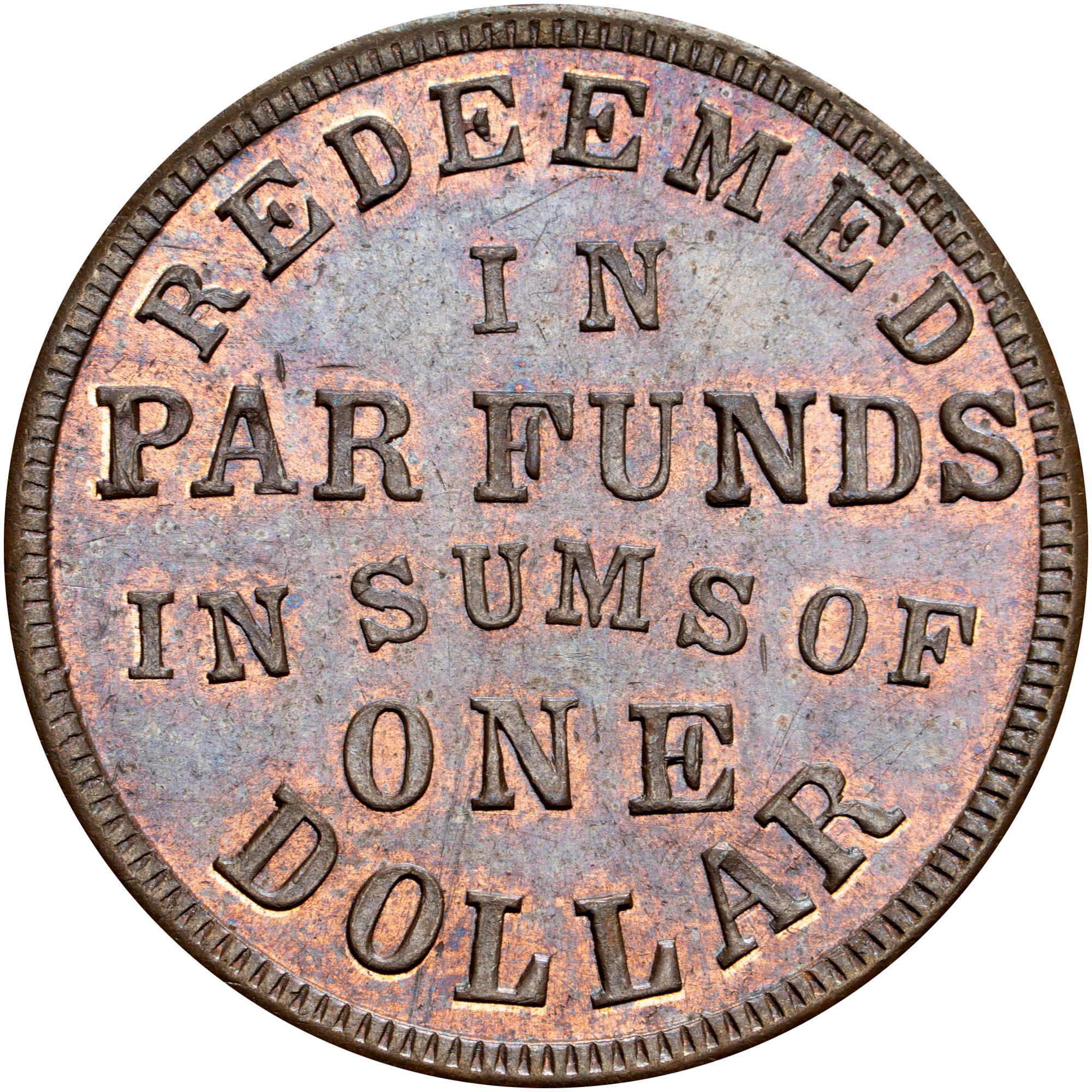 1862 CIVIL WAR F-57A/473 a TOKEN MS | Coin Explorer | NGC