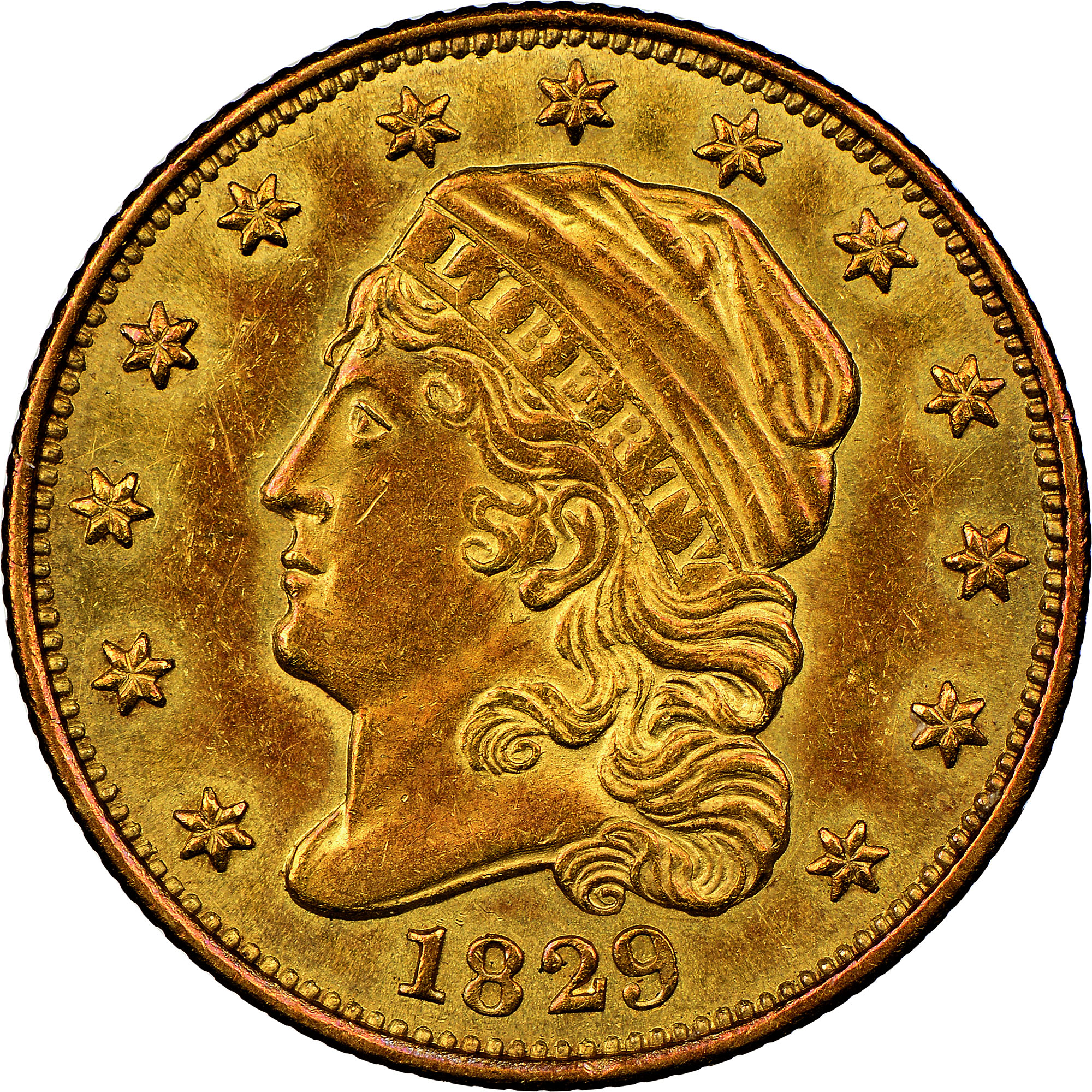 1829 BD-1 $2.5 MS | Coin Explorer | NGC