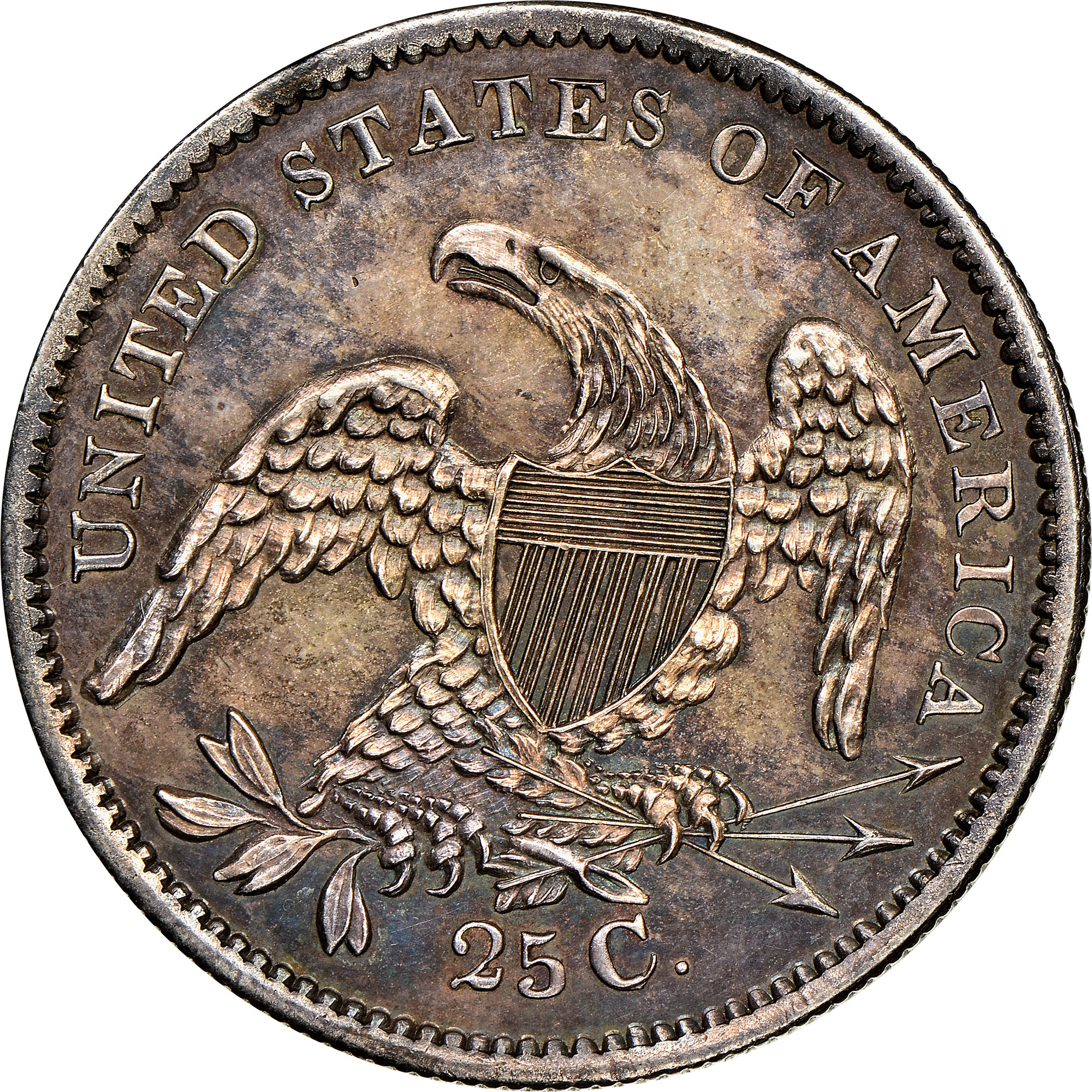 1834 25C MS | Coin Explorer | NGC