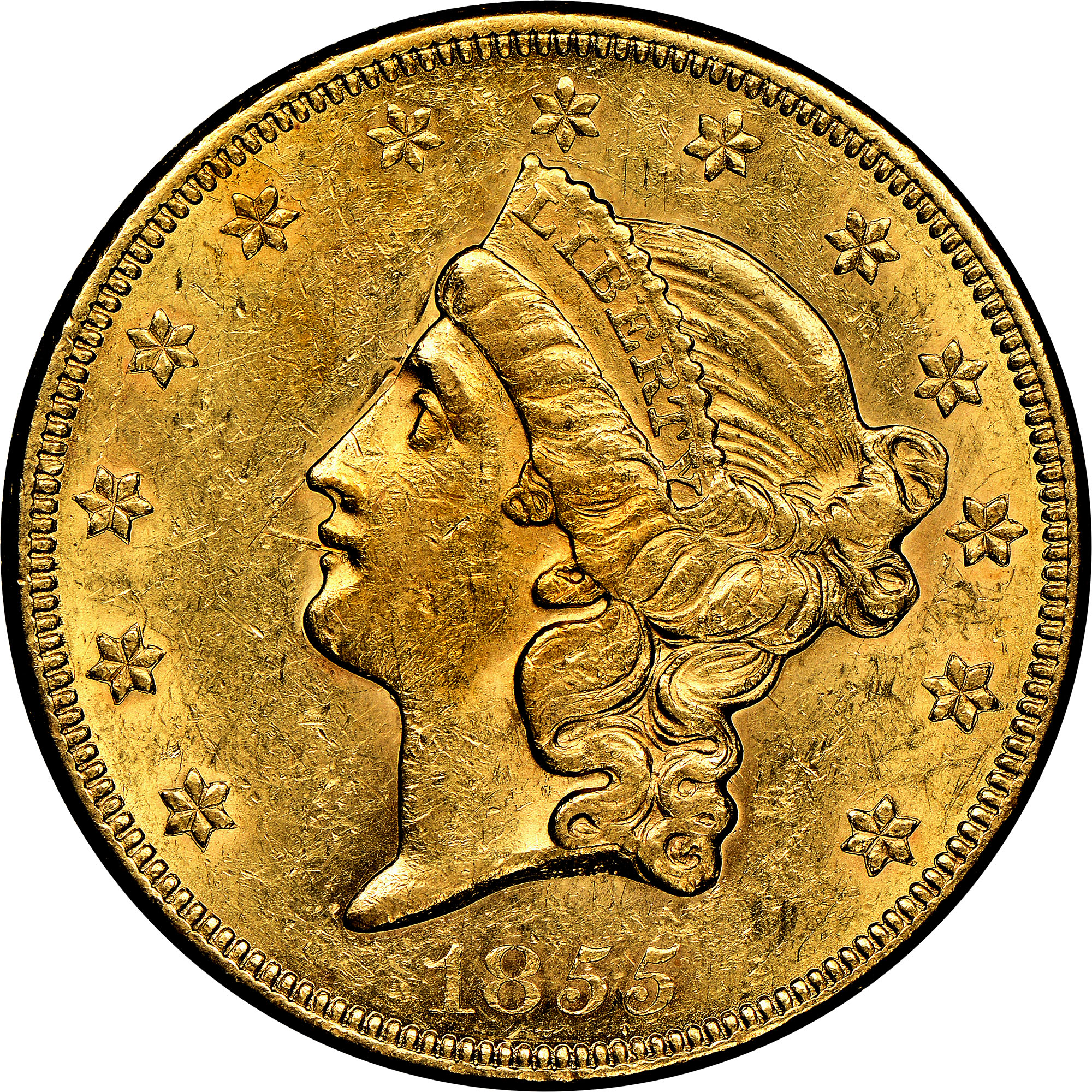 【総額5万越⁉︎】バイシクルゴールドスタンダート＋その他83個 1855 $20 MS | Coin Explorer | NGC