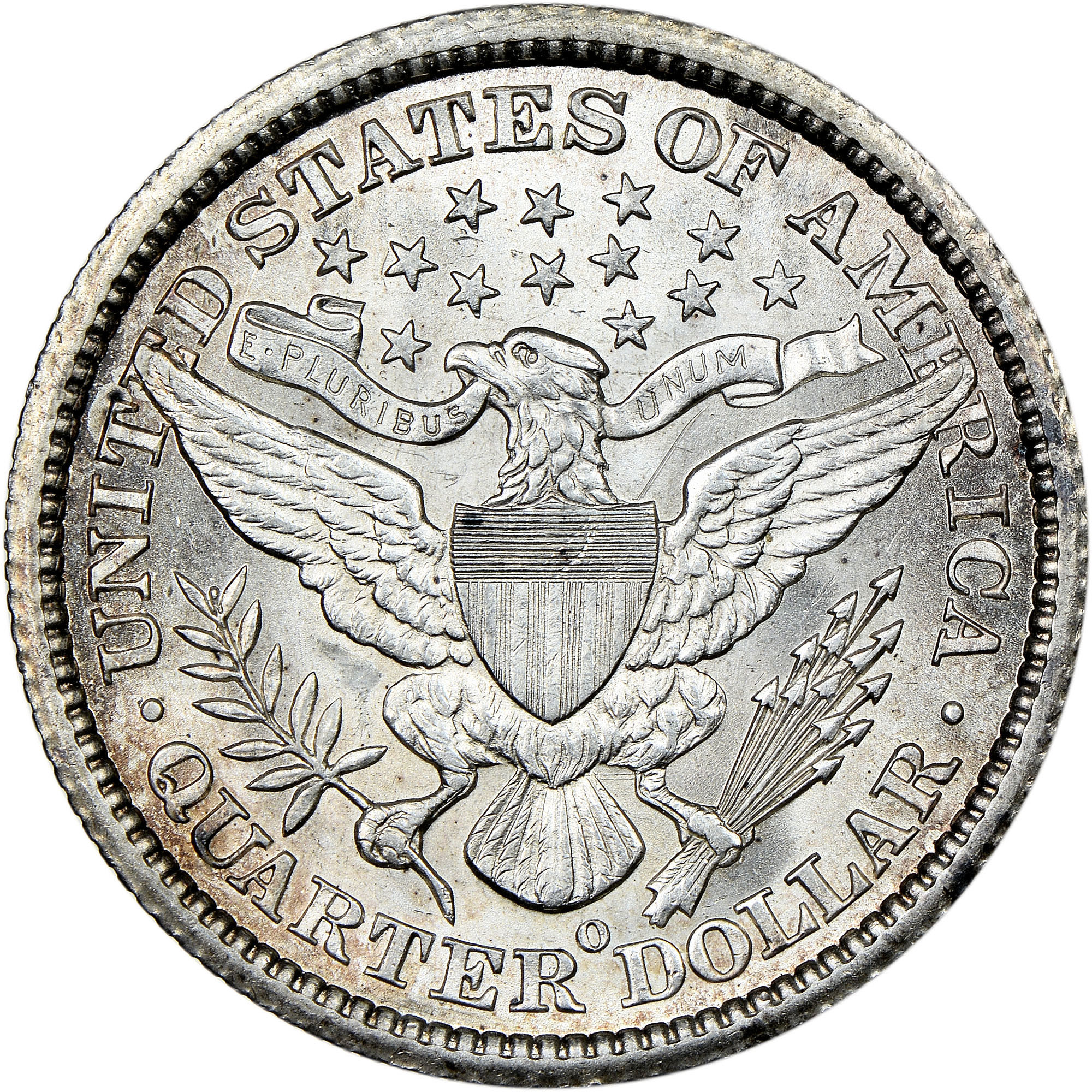 【希少】古銭　1894年　バーバークォーター　O　ニューオーリンズ　未使用 1894 O 25C MS | Coin Explorer | NGC