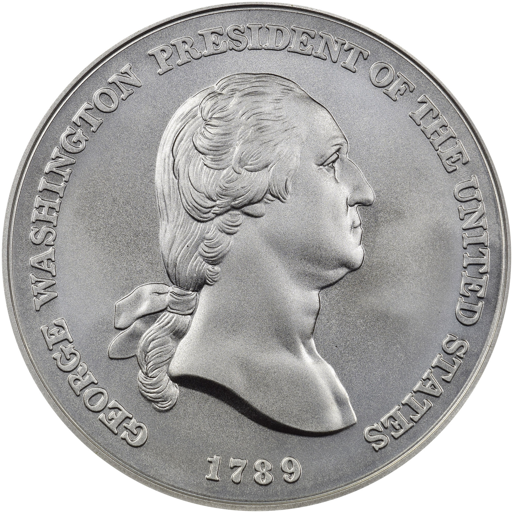 (2018)1oz Silver Washington Medal MS Coin Explorer NGC