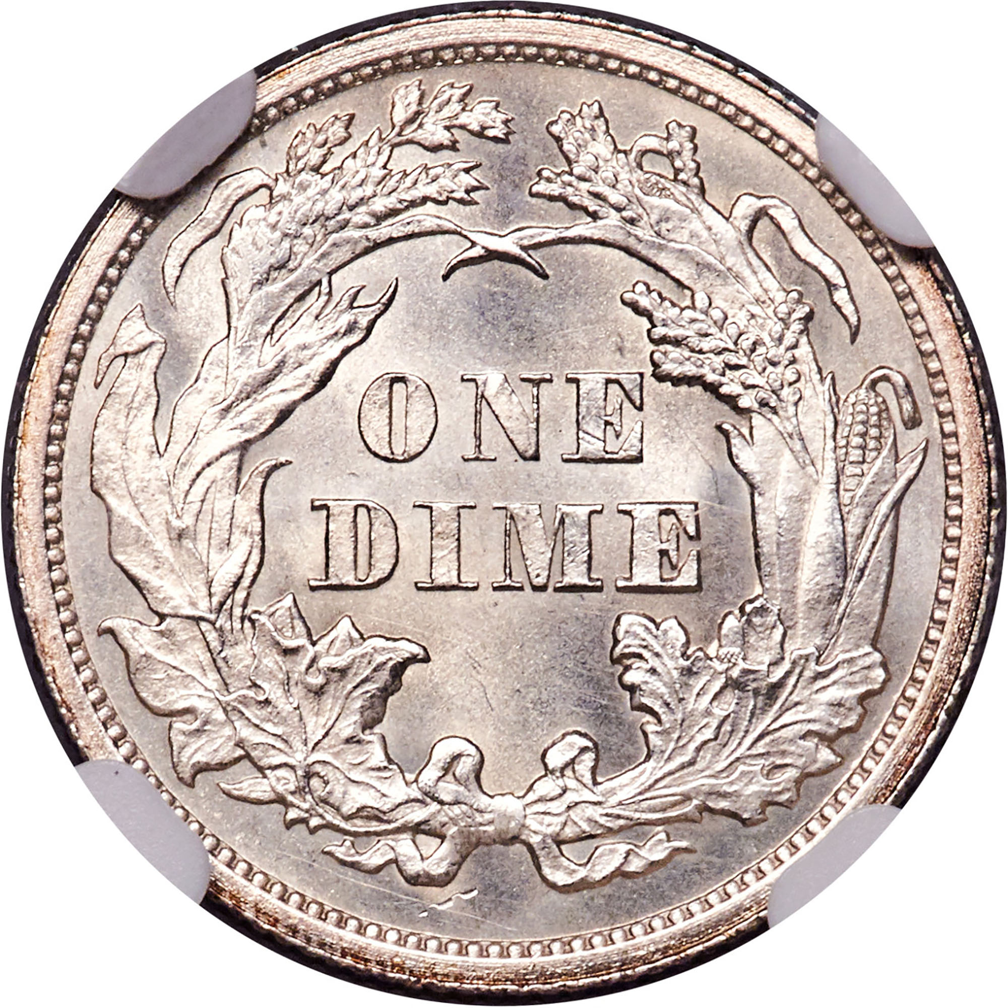1863 10C MS | Coin Explorer | NGC