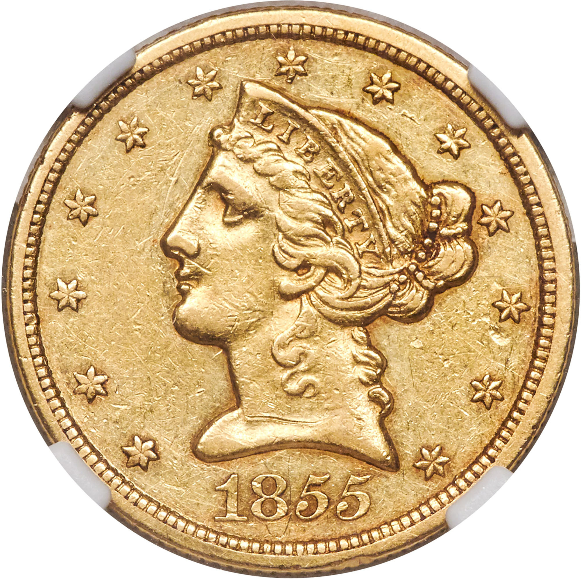 1455年 ニコラス5世 NGCMS64ブロンズメダル肉厚 1855 O $5 MS | Coin Explorer | NGC