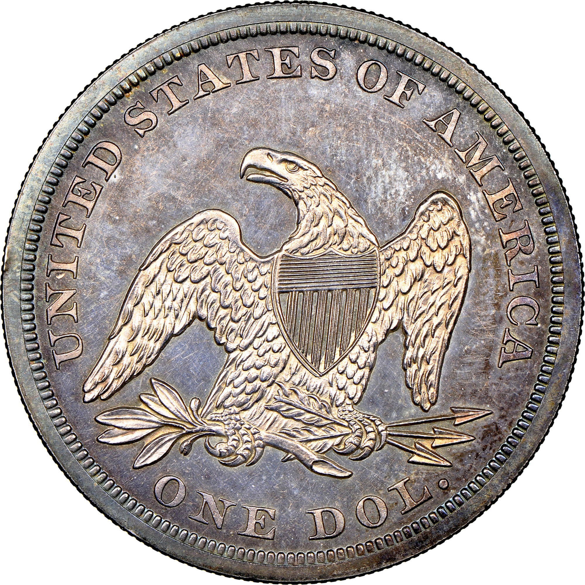 1862 $1 PF | Coin Explorer | NGC