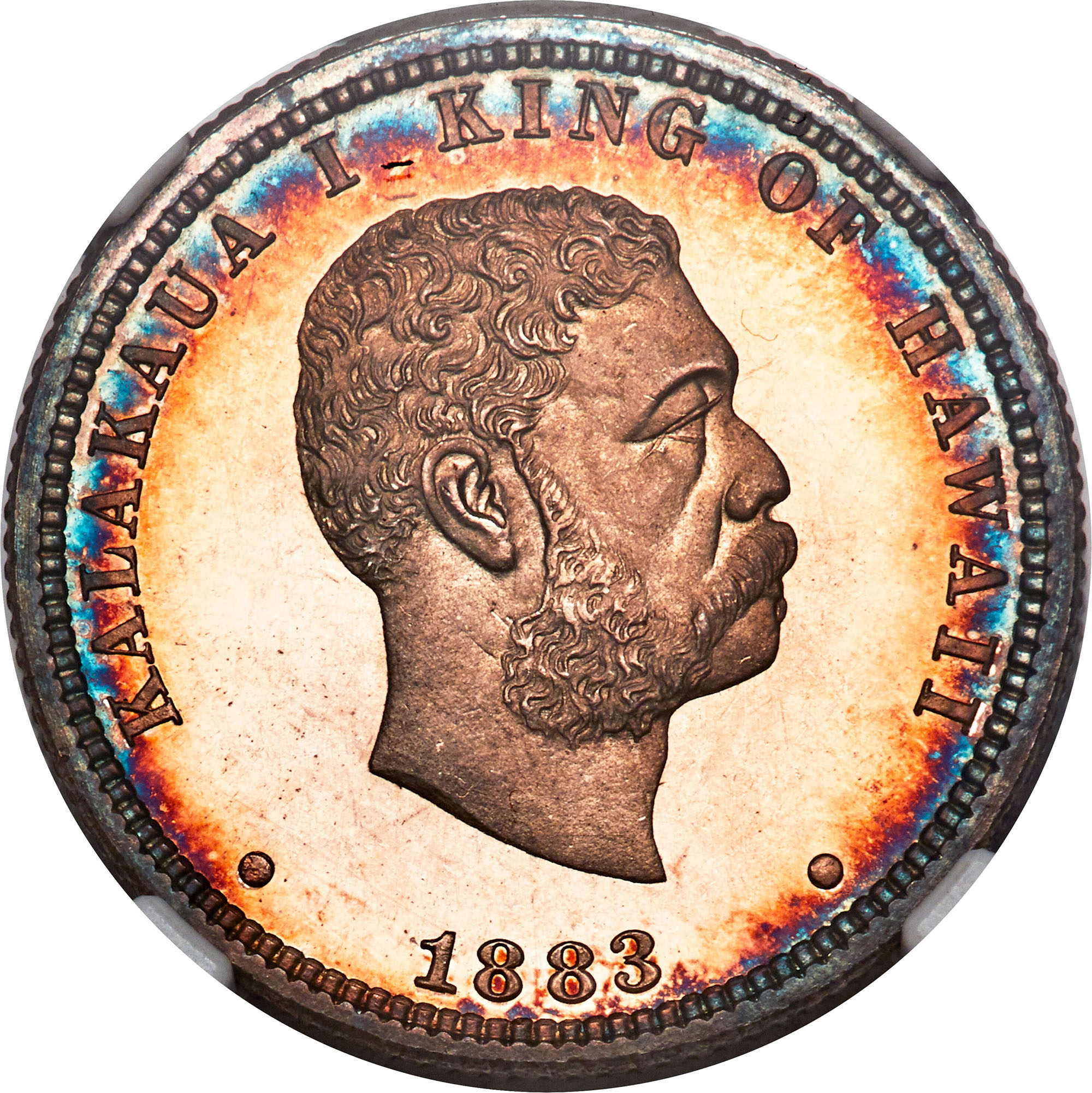1883 HAWAII 25C PF | Coin Explorer | NGC