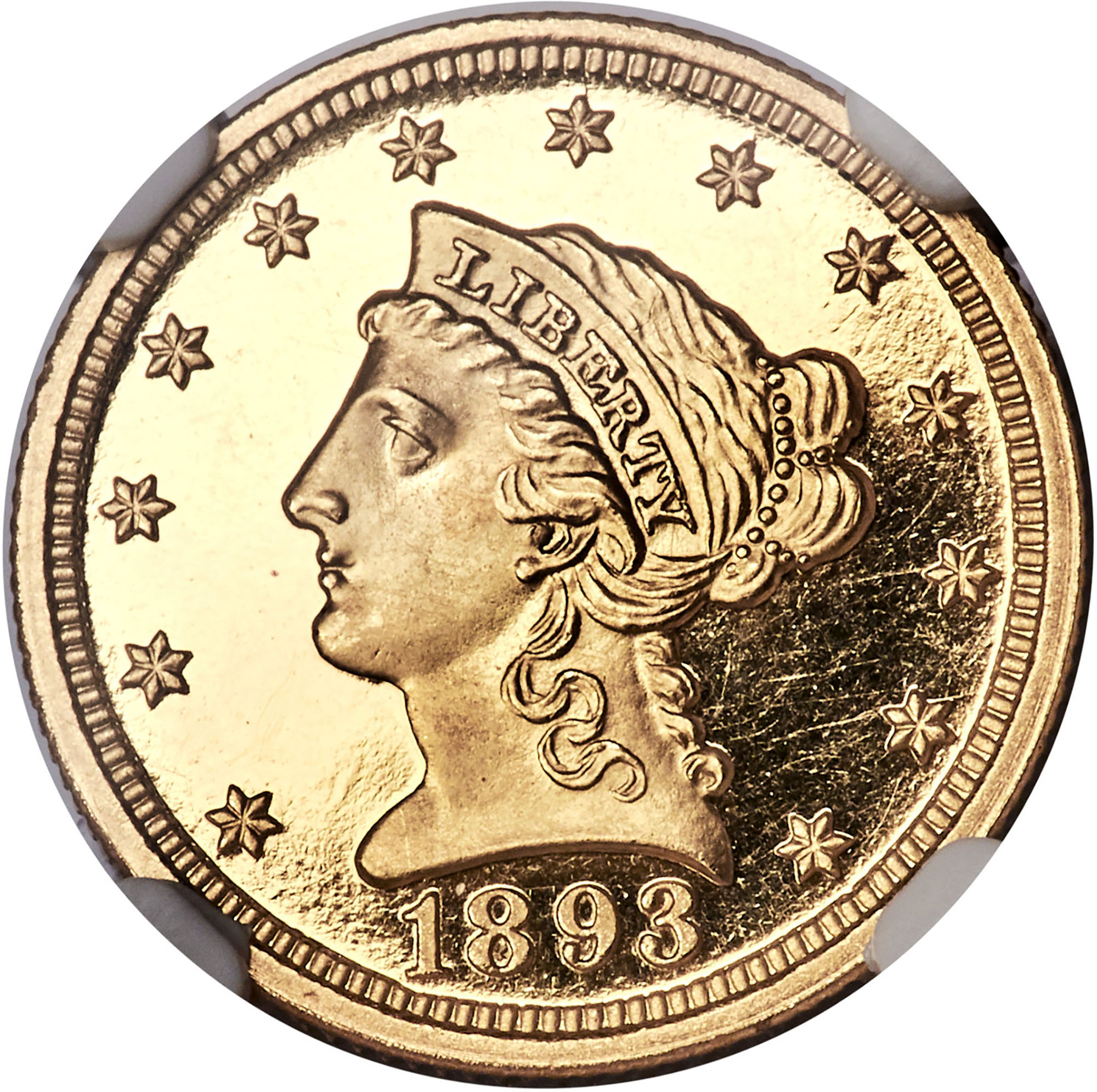 美品　NGC-AU55 ペルー 1/2Dinero 1904JF 1893 $2.5 PF | Coin Explorer | NGC