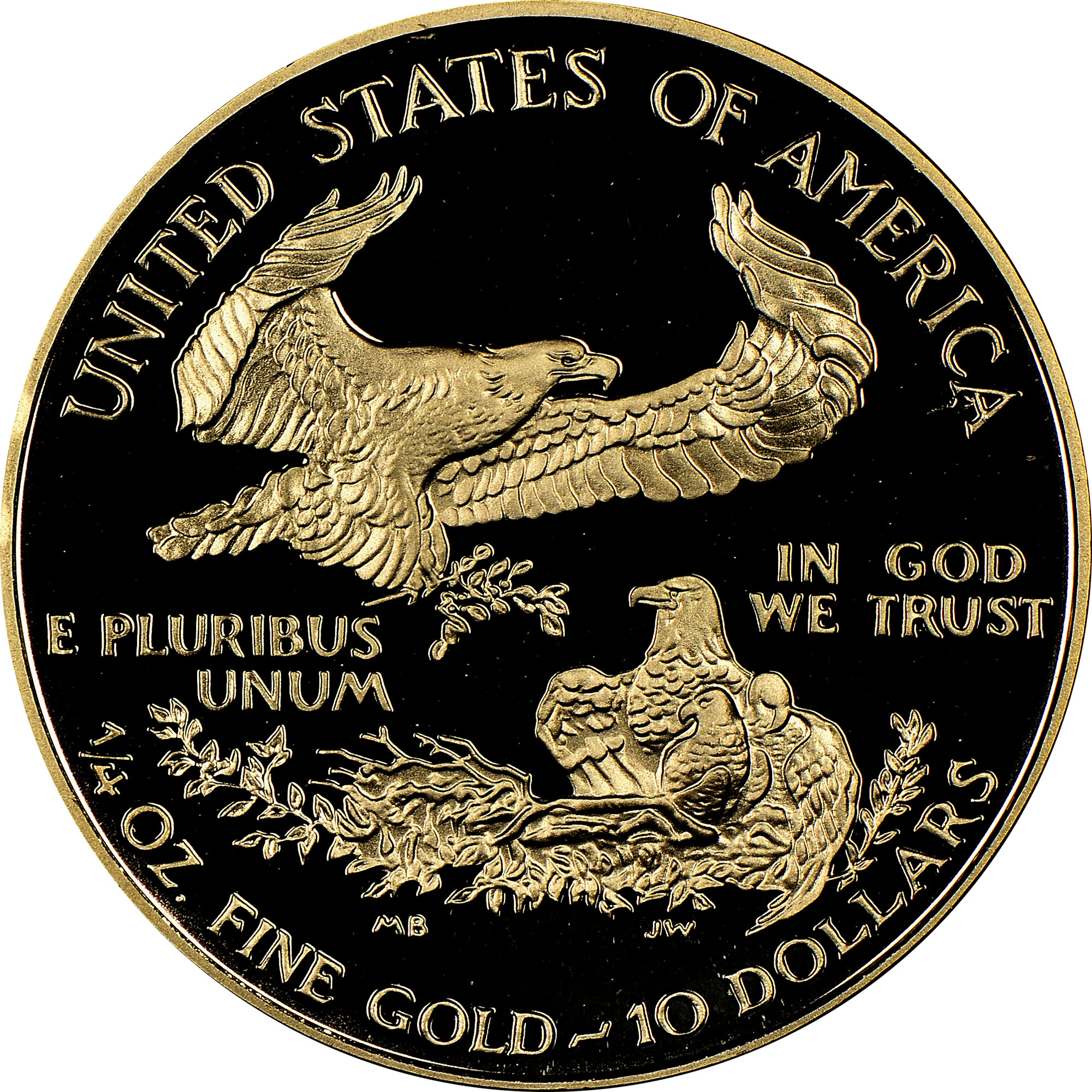 1998 W EAGLE G$10 PF | Coin Explorer | NGC