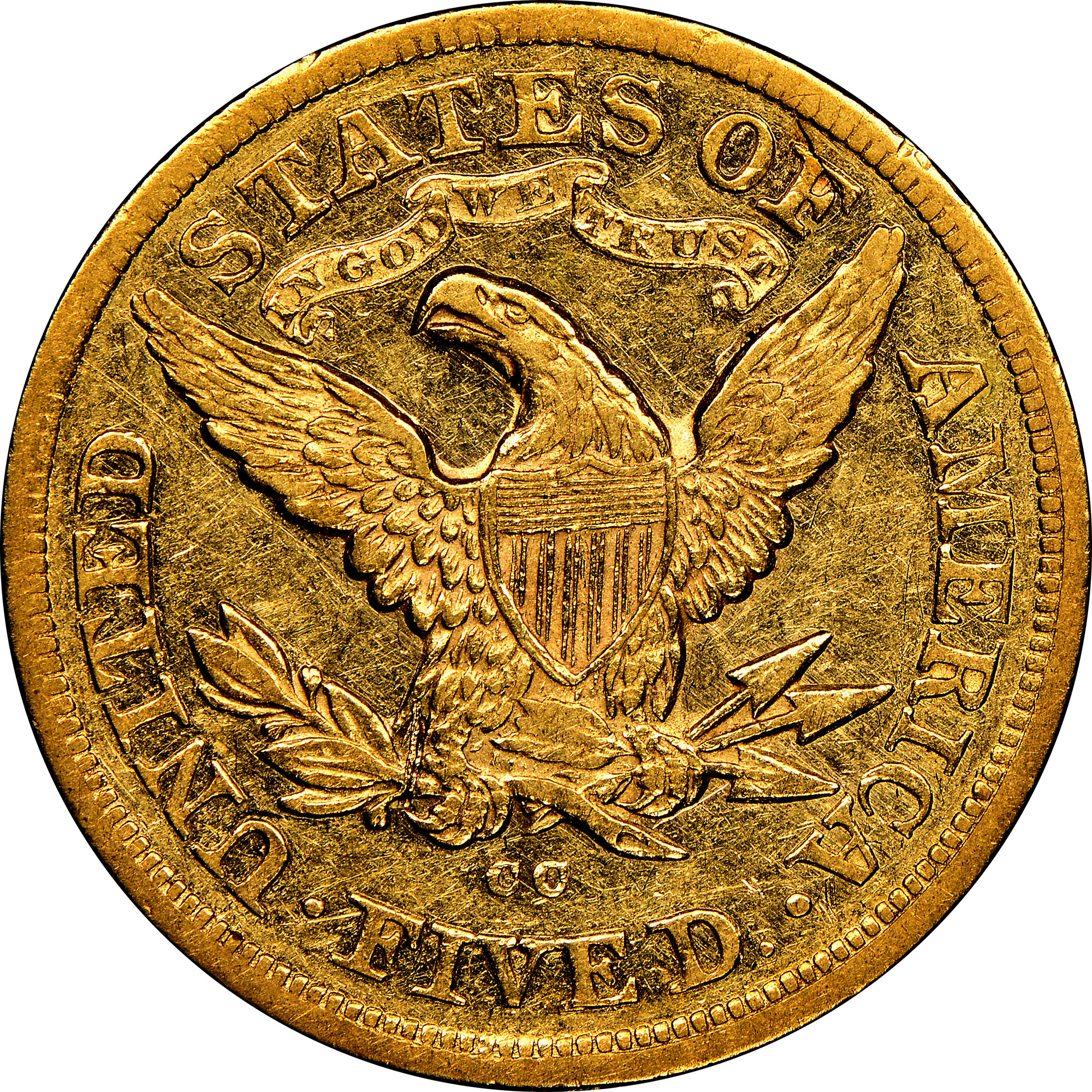 1877 CC $5 MS | Coin Explorer | NGC