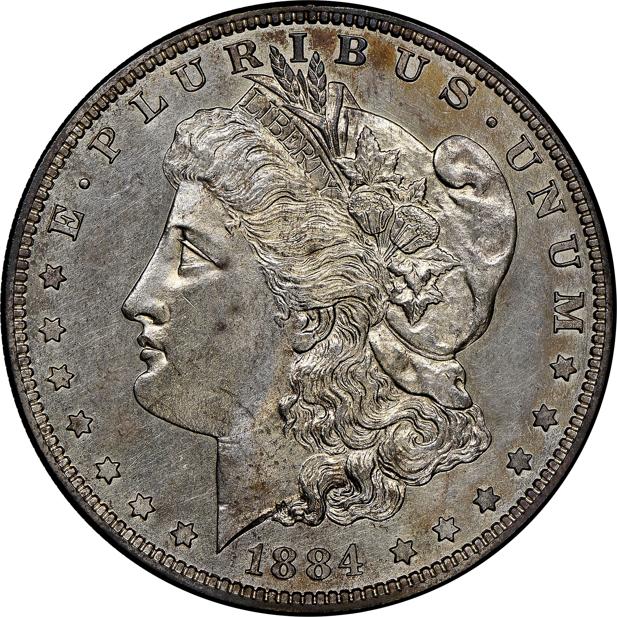 1884 $1 PF | Coin Explorer | NGC