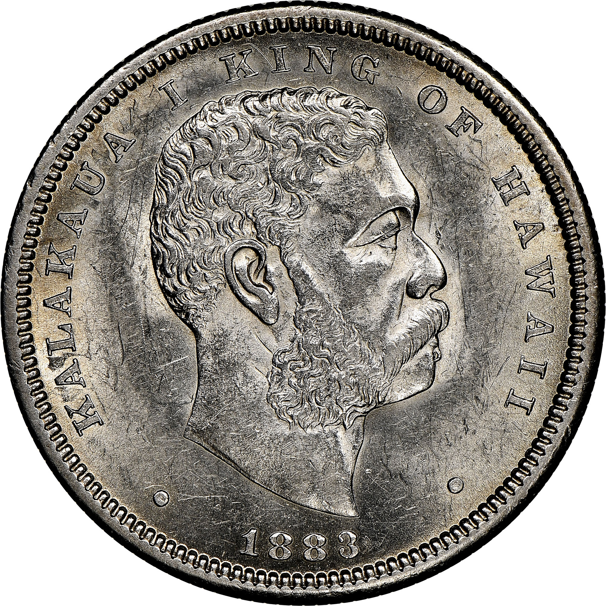 1883 HAWAII 50C MS | Coin Explorer | NGC