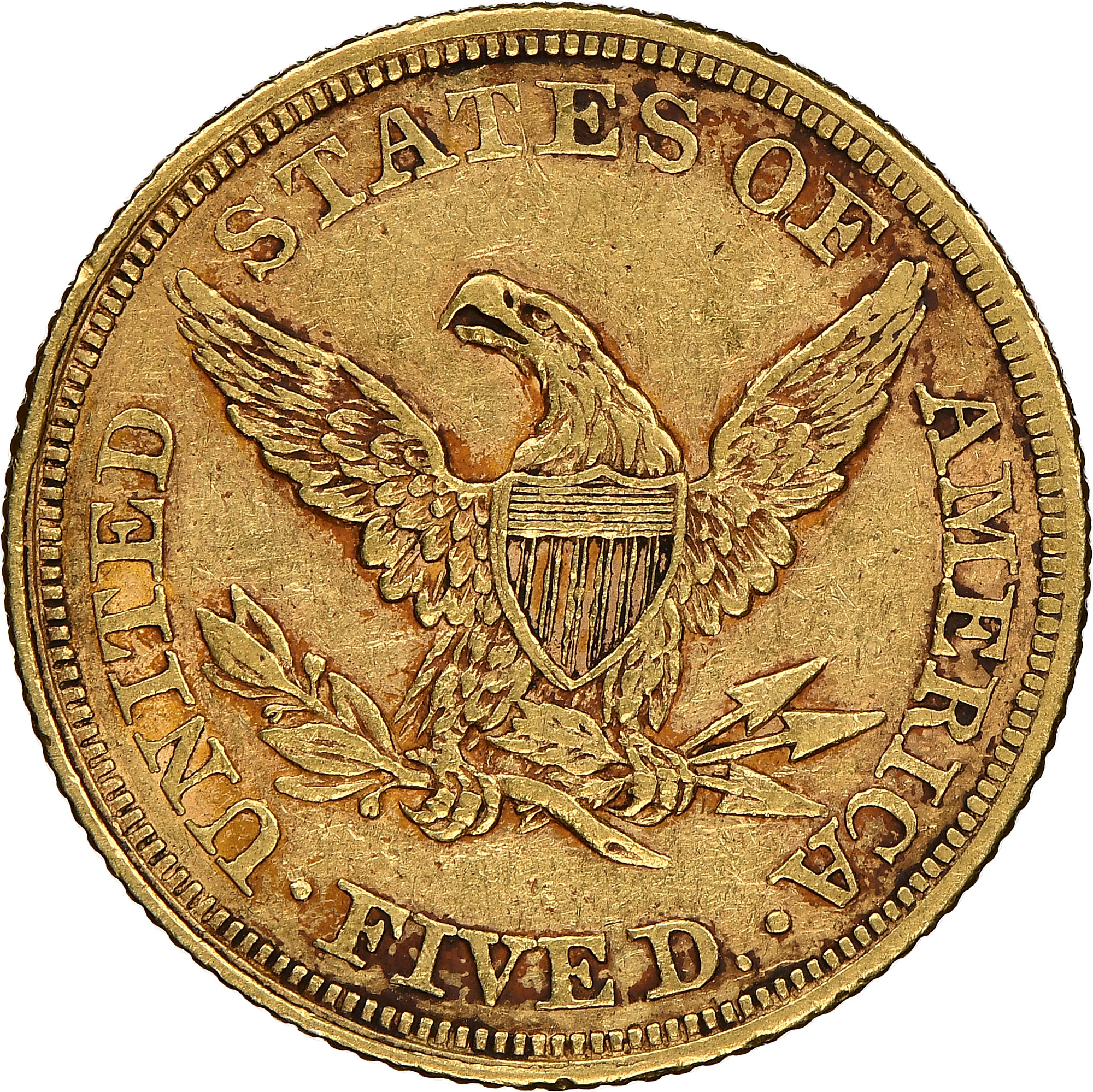 1862 $5 MS | Coin Explorer | NGC